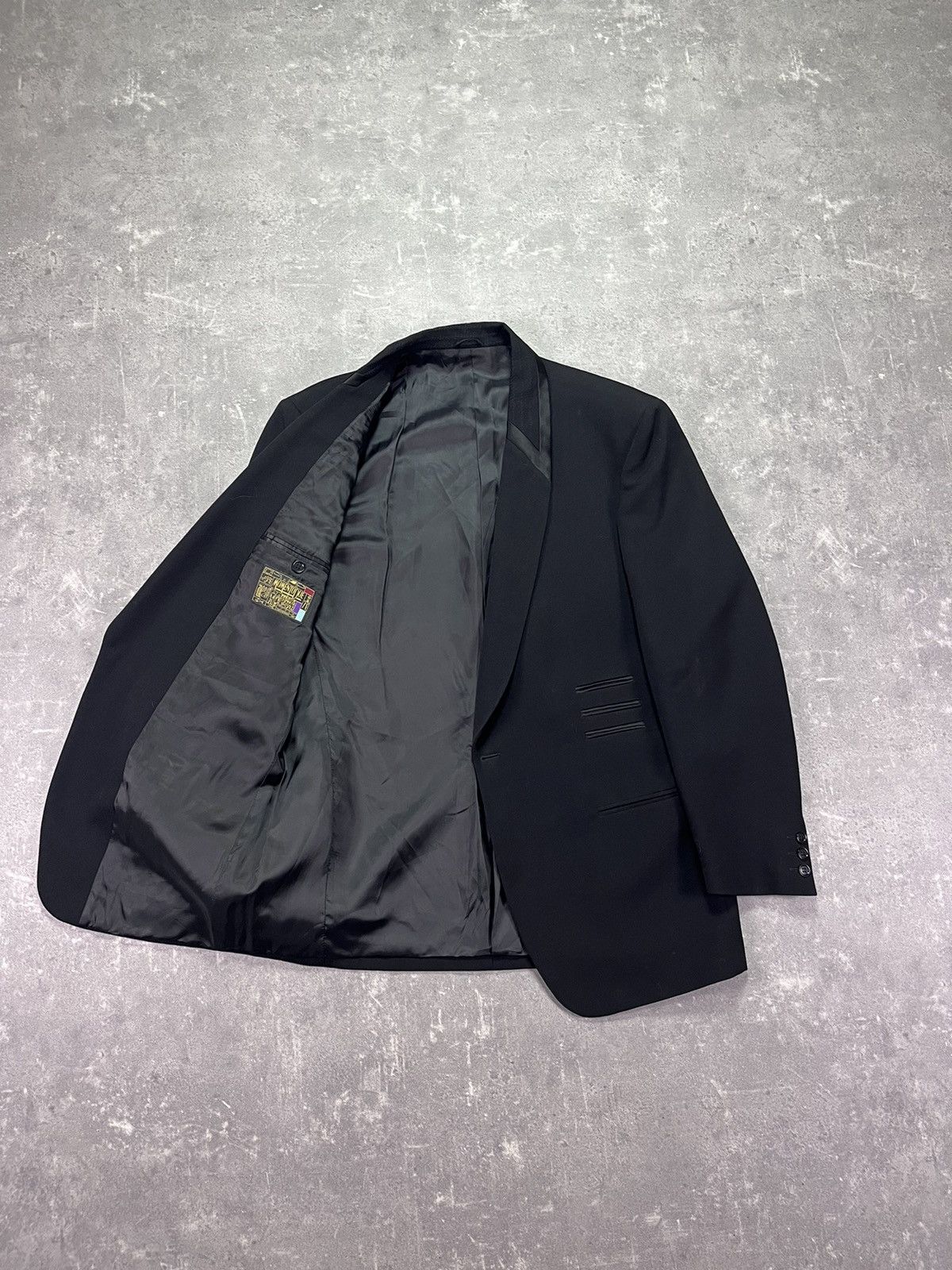 Marithe + Francois Girbaud 80s/90s Marithe Francois Girbaud Momentodue Blazer Jacket Size 42R - 9 Thumbnail