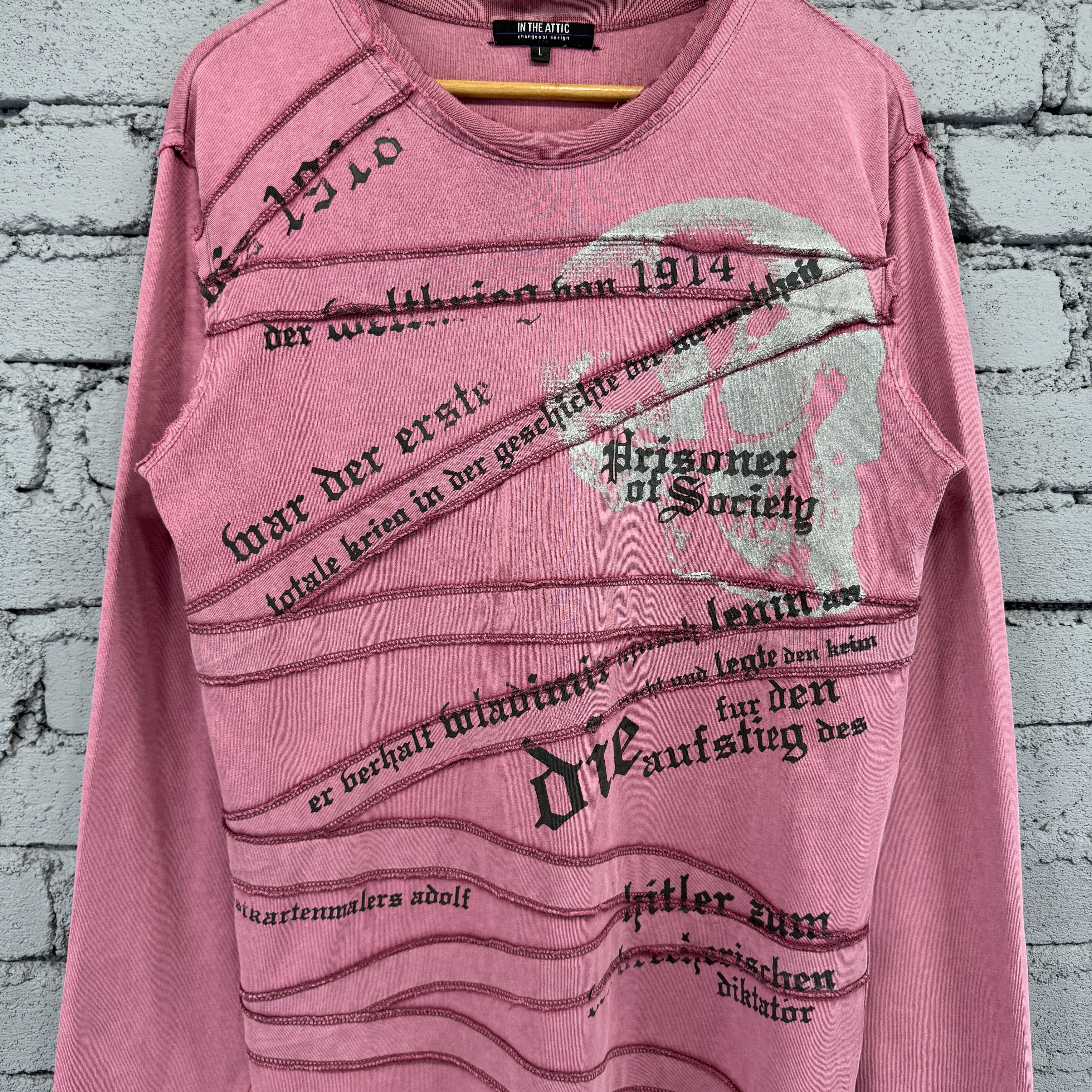 Japanese Brand Rare Vintage Japanese Brand In The Attic Distressed Style Size US L / EU 52-54 / 3 - 3 Thumbnail
