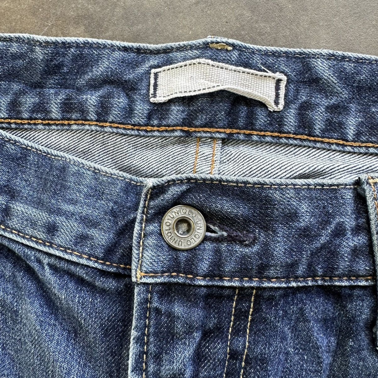 Japanese Brand Vintage Japanese Distressed Faded Denim Jean Pant W37 Size US 37 - 4 Thumbnail