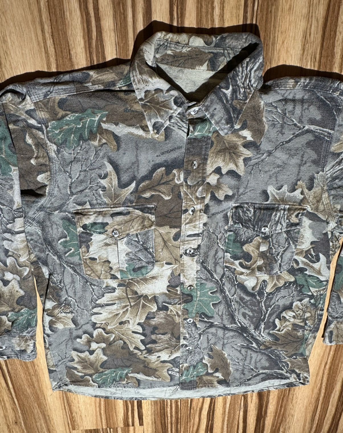 Other Vintage Advantage Camouflage Button-Up Shirt Size US L / EU 52-54 / 3 - 5 Thumbnail