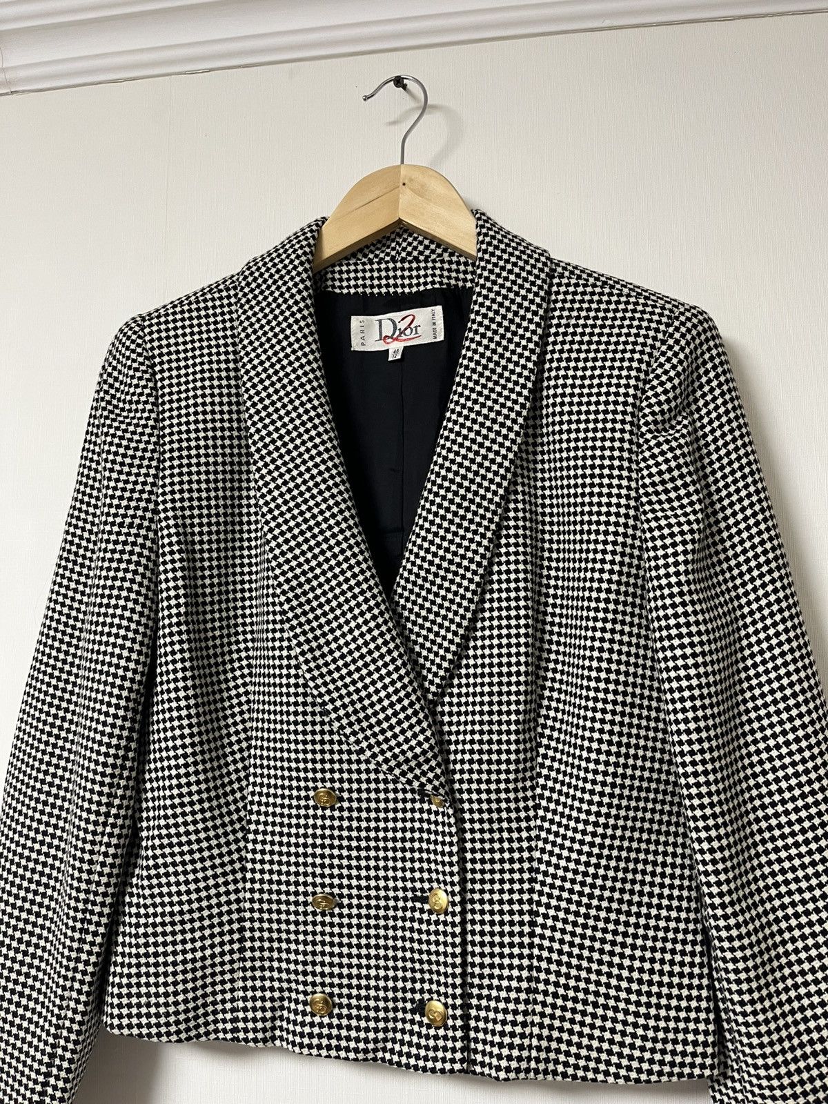 Dior × Vintage Vintage Dior 2 Wool Jacket Size M / US 6-8 / IT 42-44 - 2 Thumbnail