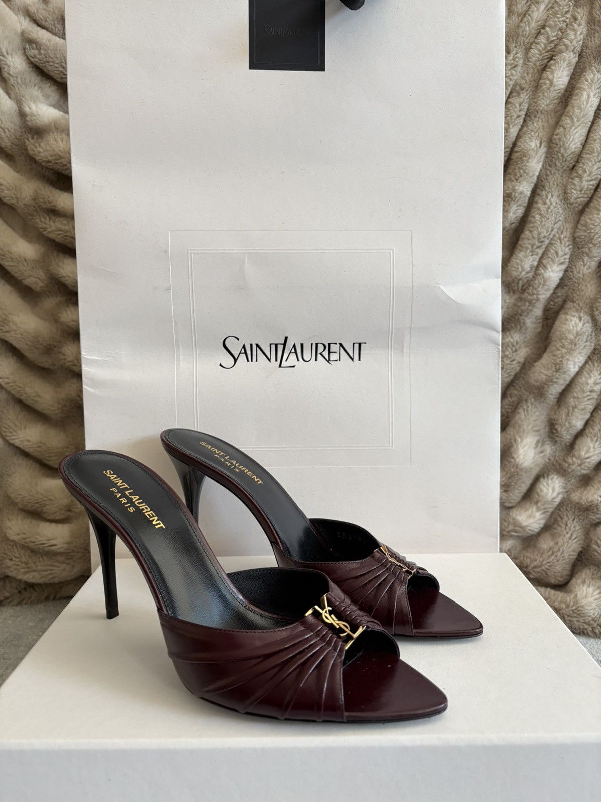 Yves Saint Laurent Yves Saint Laurent Babylone Heels Size US 8 / IT 38 - 2 Thumbnail