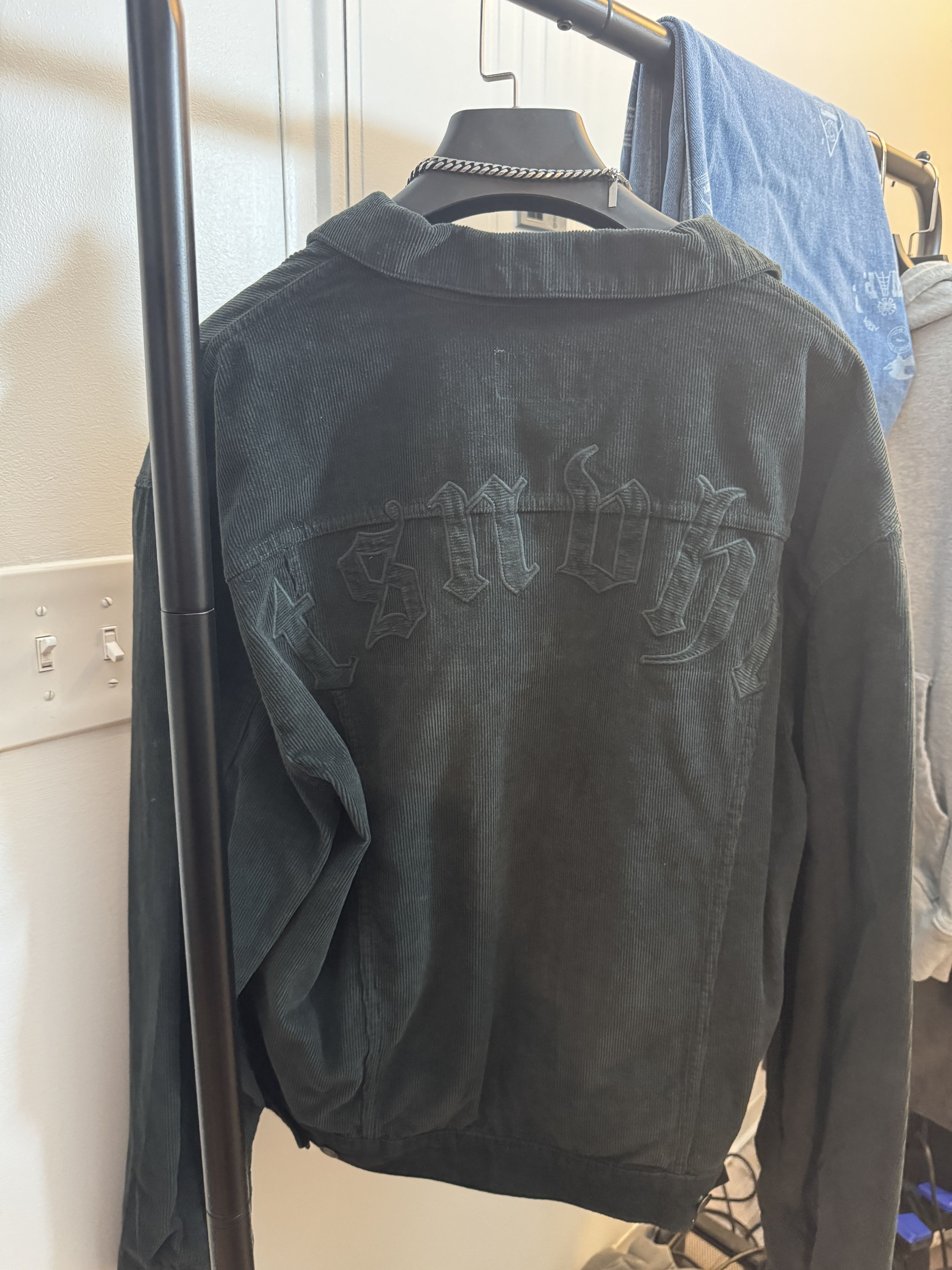 Vintage × thisisneverthat thisisneverthat Green Corduroy Denim Jacket Size US L / EU 52-54 / 3 - 2 Thumbnail