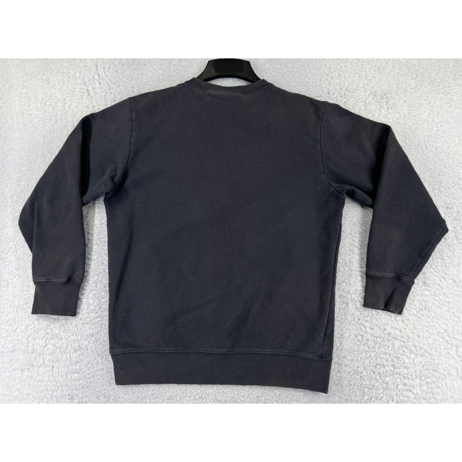 The North Face The North Face Men's Sweatshirt Pullover Crew Neck Black Cotton Blend M Regular Lightweight Pockets Logo Jersey Size US M / EU 48-50 / 2 - 2 Thumbnail
