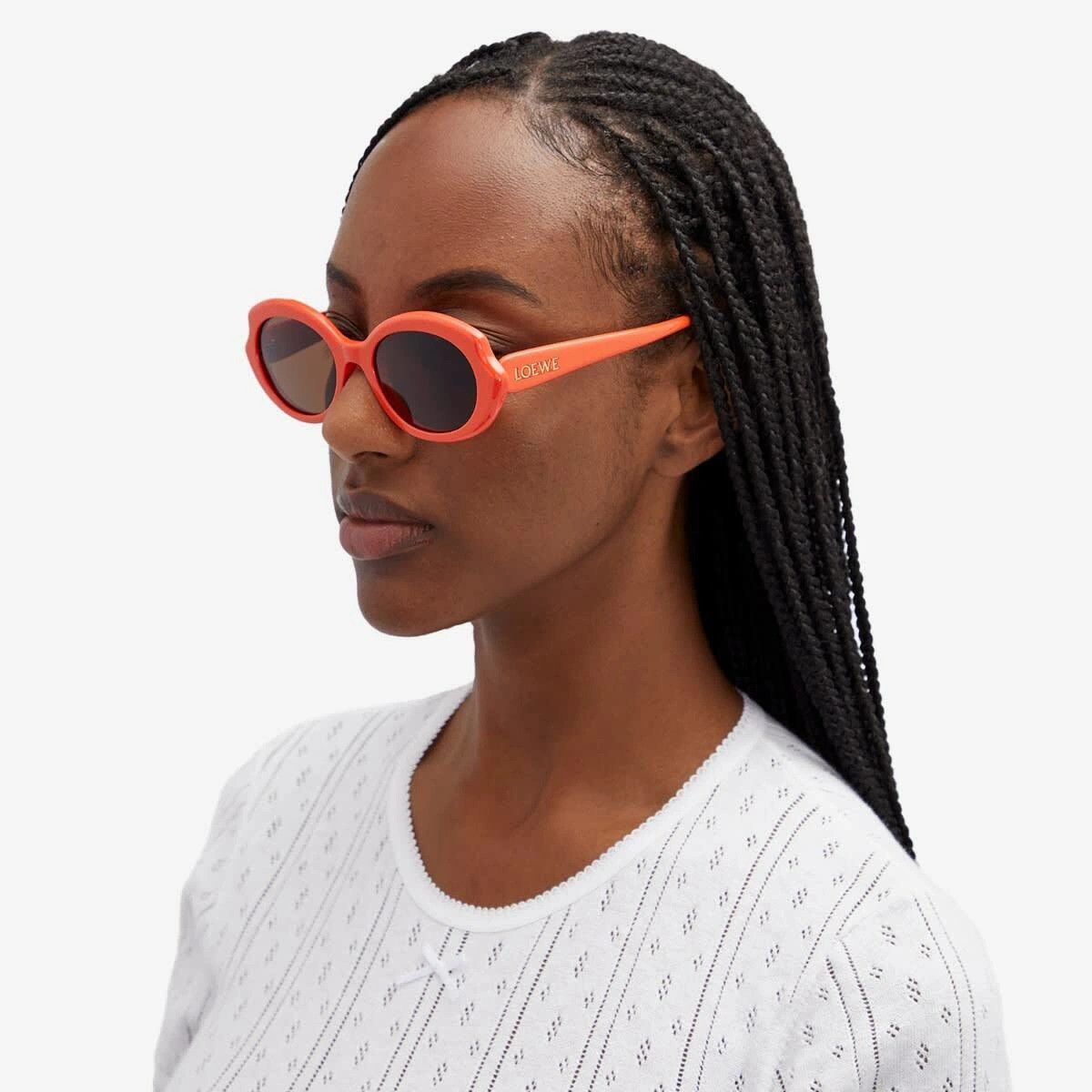 Loewe Loewe Women Sunglasses Oval LW40147F 42E NEW AUTHENTIC Size ONE SIZE - 2 Thumbnail