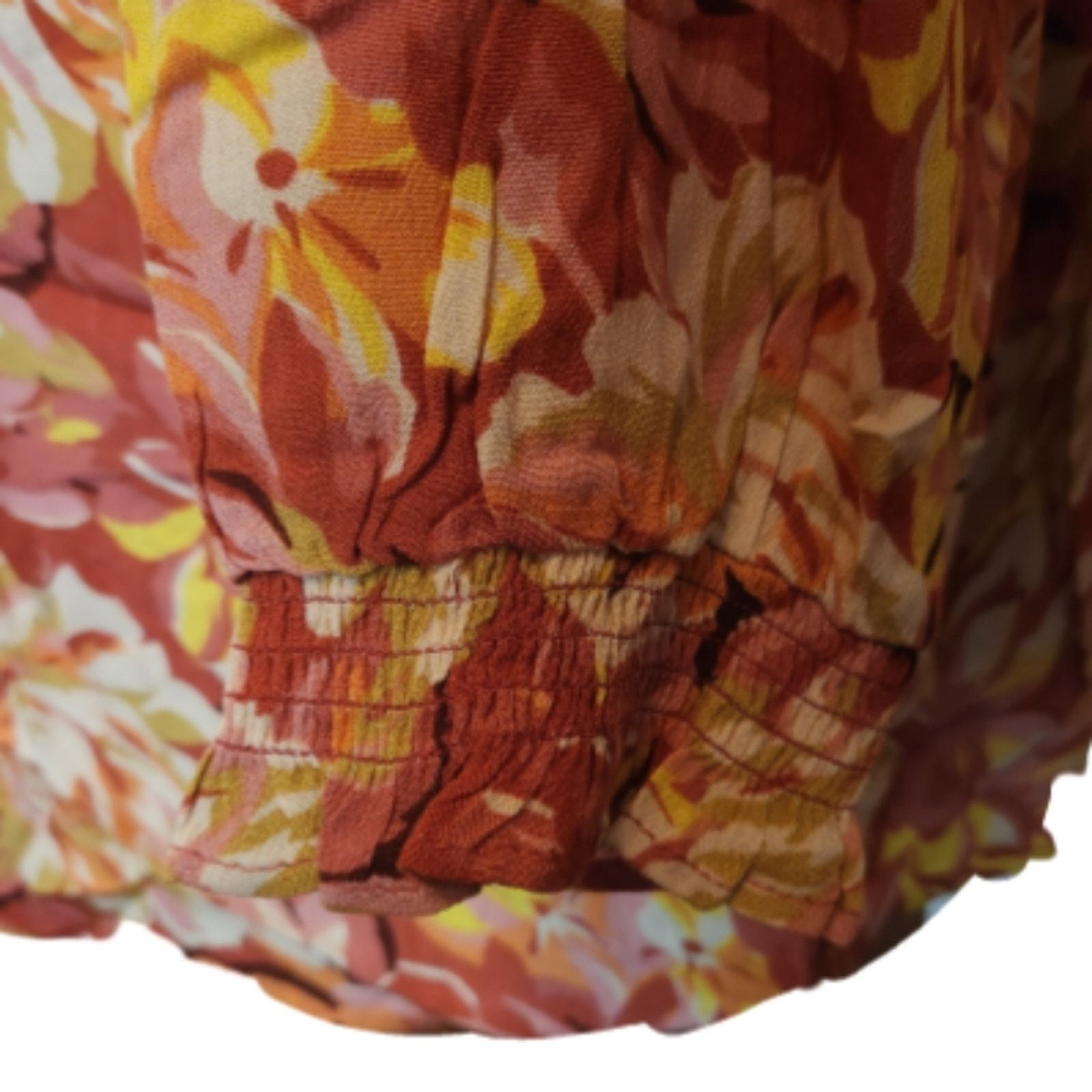 Torrid TORRID ☆ AUTUMN COLORS ☆ TAJ NECK BLOUSE 5x ☆ NWT Size 4XL / US 24-26 - 6 Thumbnail