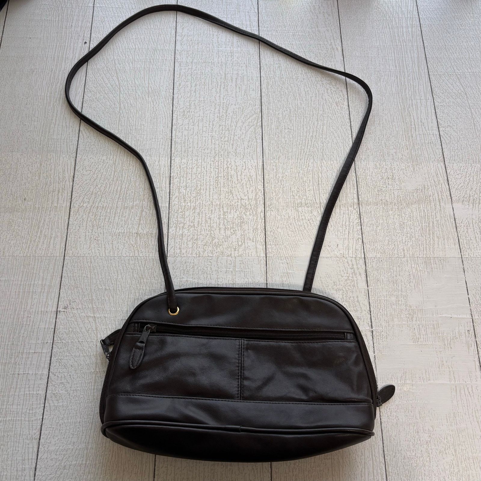 Other CB Collections Brown Leather Crossbody Purse Size ONE SIZE - 5 Thumbnail