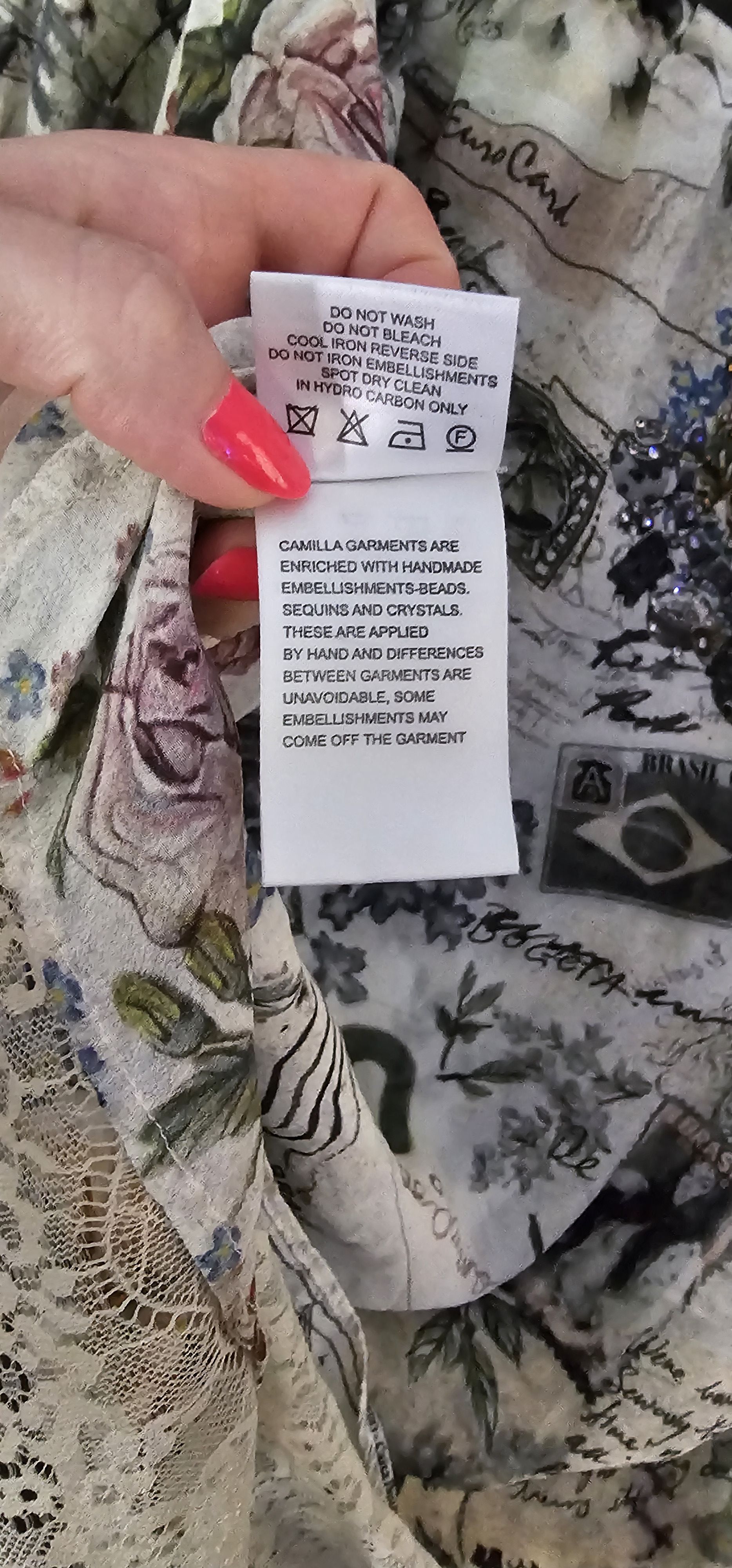 CAMILLA Camilla silk blouse Size XS / US 0-2 / IT 36-38 - 8 Thumbnail