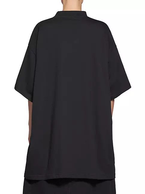 Balenciaga o1in1g1124 Sticky Note T-Shirt Oversized in Black Size US L / EU 52-54 / 3 - 4 Thumbnail