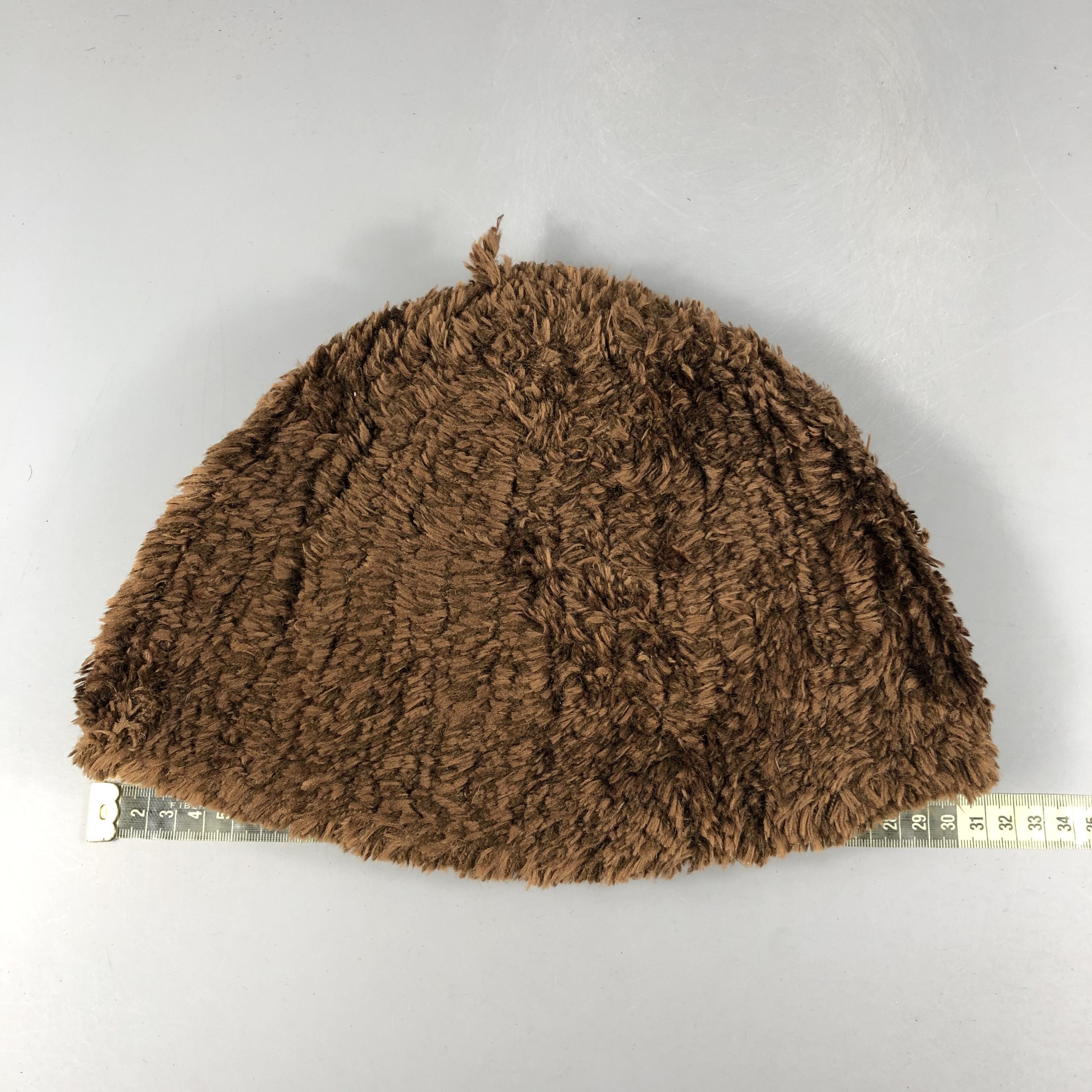 Japanese Brand × Vintage Faux Fur Brown Beanie Snow Hat Snow Cap -D1052 Size ONE SIZE - 4 Thumbnail