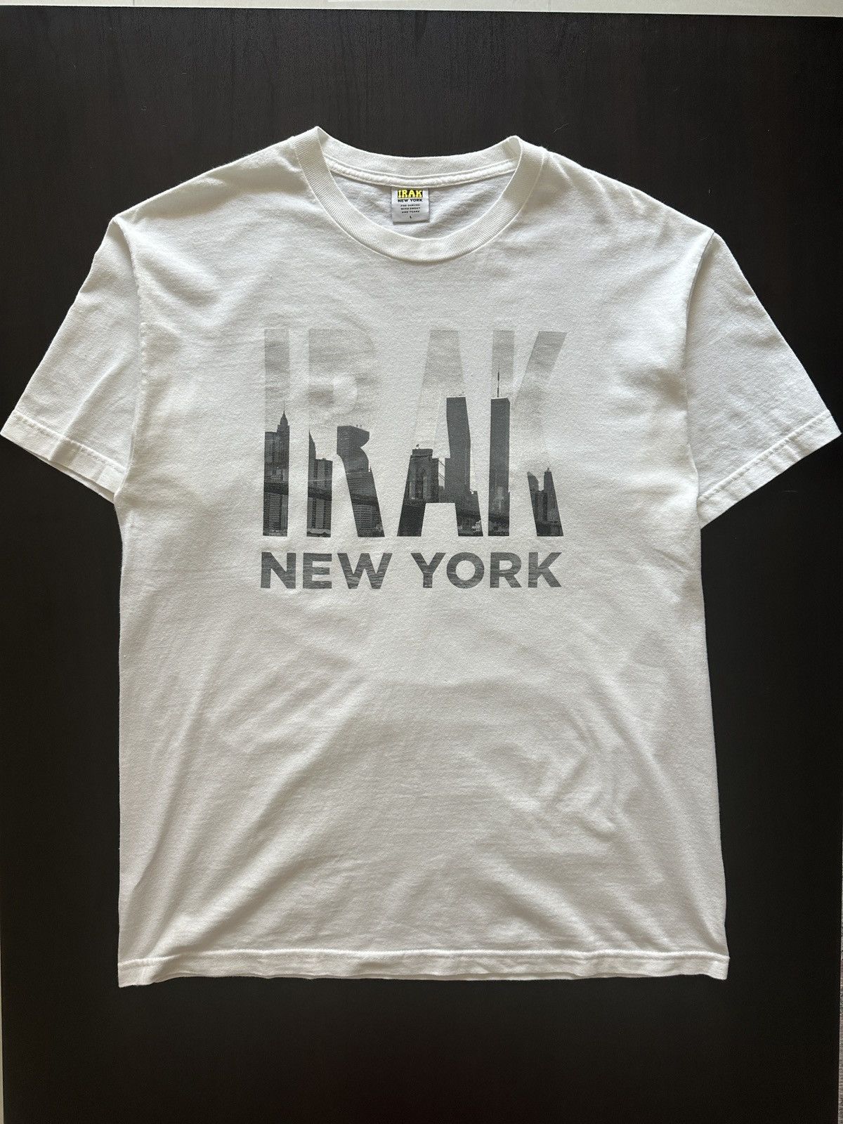 IRAK IRAK New York “Bring The Towers Back” Tee Size US L / EU 52-54 / 3 - 1 Thumbnail