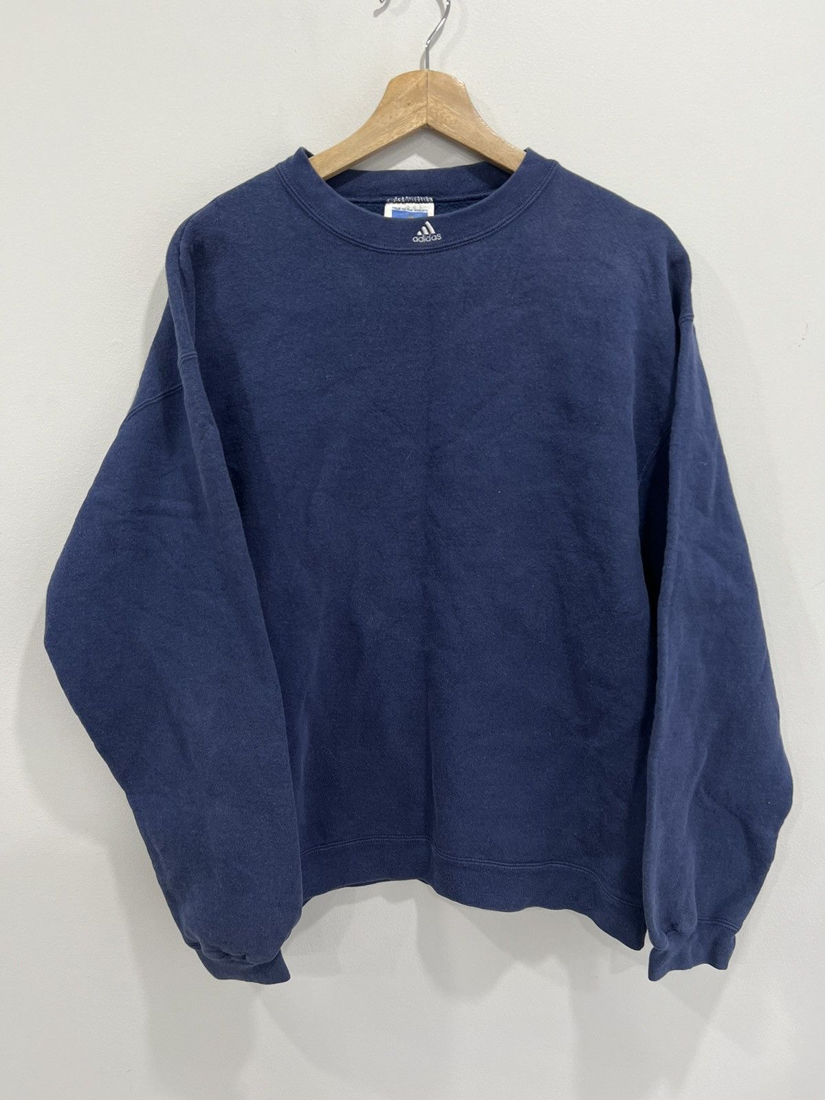 Vintage Adidas Center Logo Hoodie sweater crewneck