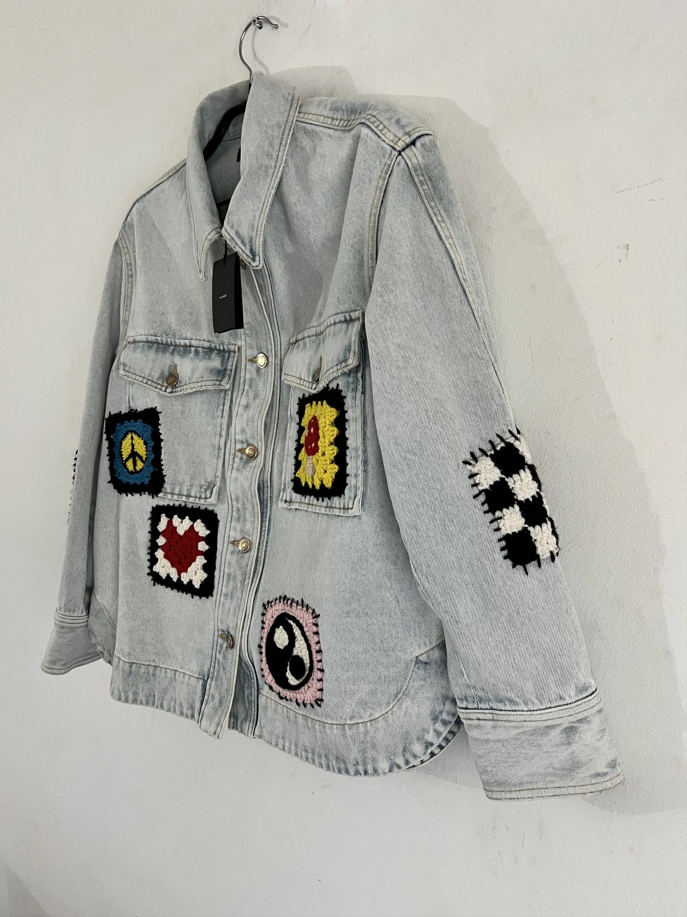 Alanui Oversize Alanui - Northern Vibes denim jacket Size S / US 4 / IT 40 - 6 Thumbnail