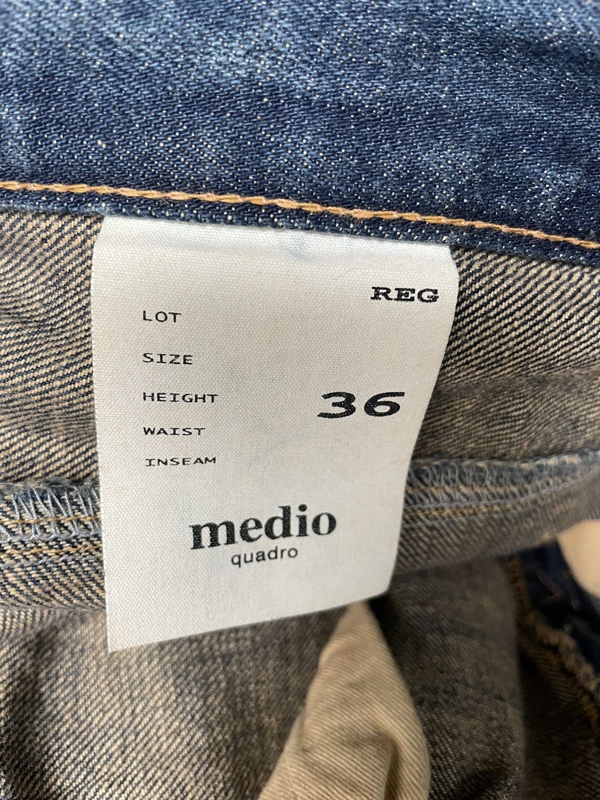 If Six Was Nine Japan Brand Medio Quadro Flare Jeans Made In Japan Size US 30 / EU 46 - 15 Thumbnail