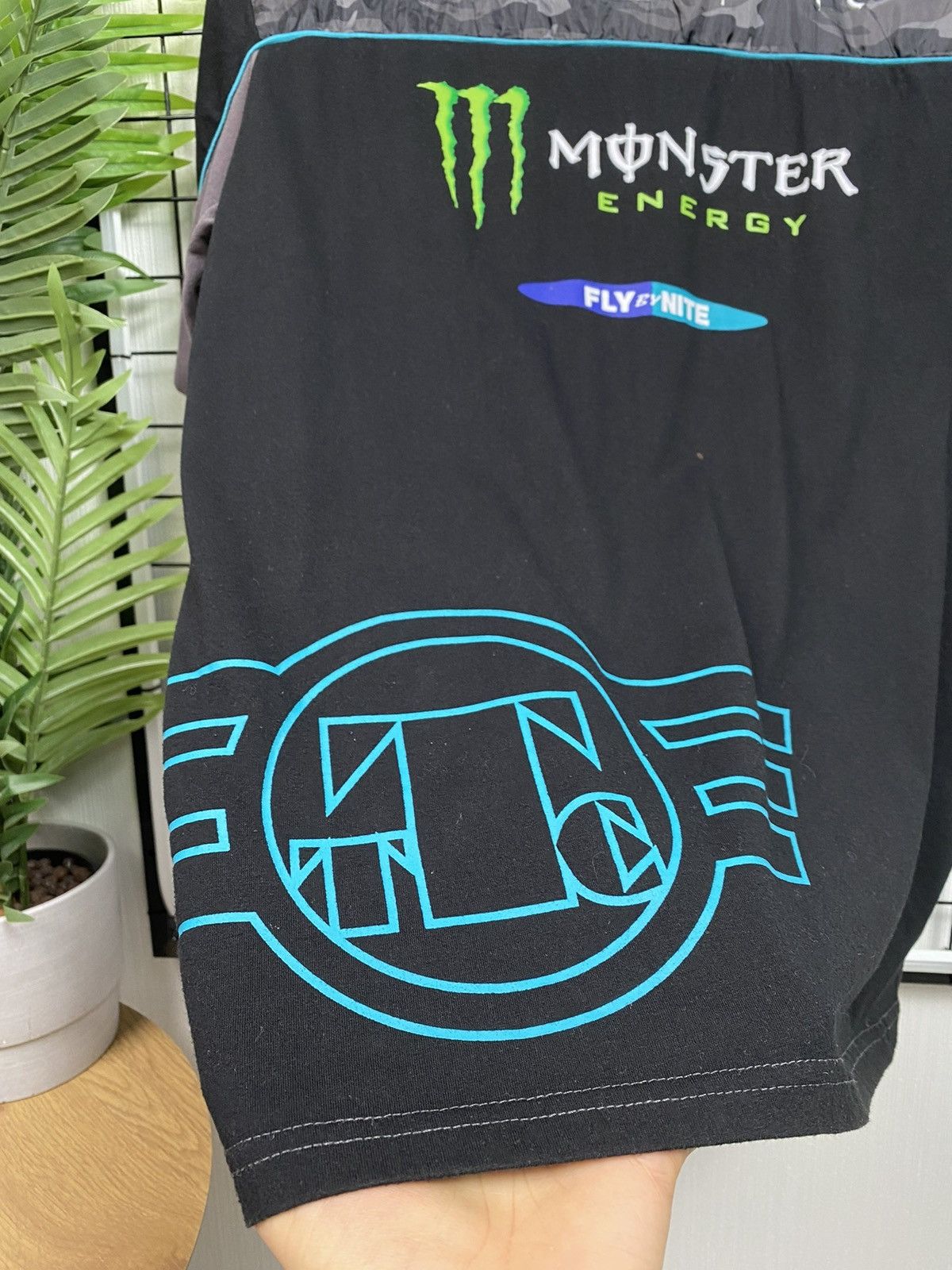 Other Monster Energy Racing Polo tee Men L size black T-Shirt Size US L / EU 52-54 / 3 - 22 Thumbnail