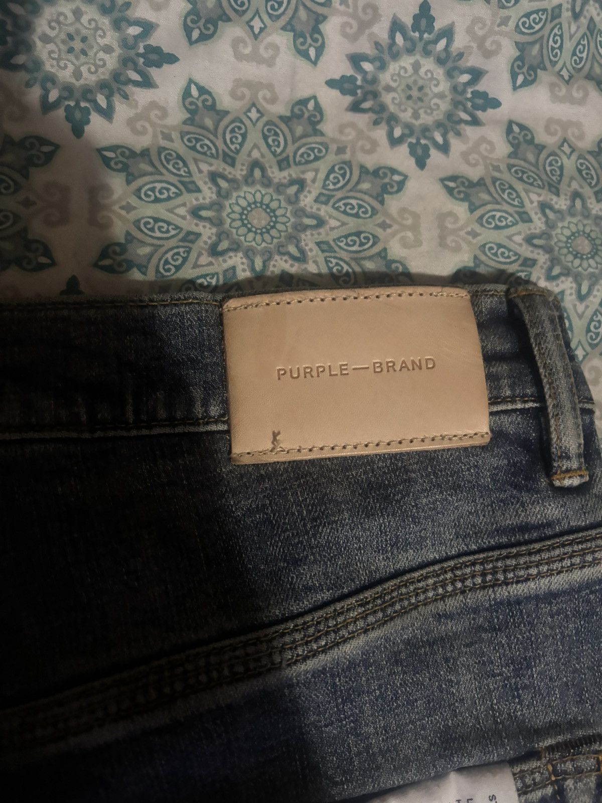 Purple Brand Blue Purple jeans Size US 33 - 7 Thumbnail