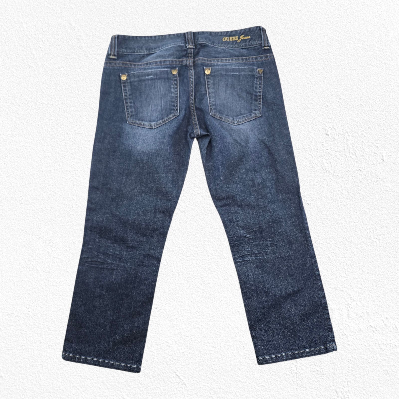 Guess Y2K Guess Low Rise Bootcut Capri Jeans Size 30 Size 30" / US 8 / IT 44 - 9 Thumbnail