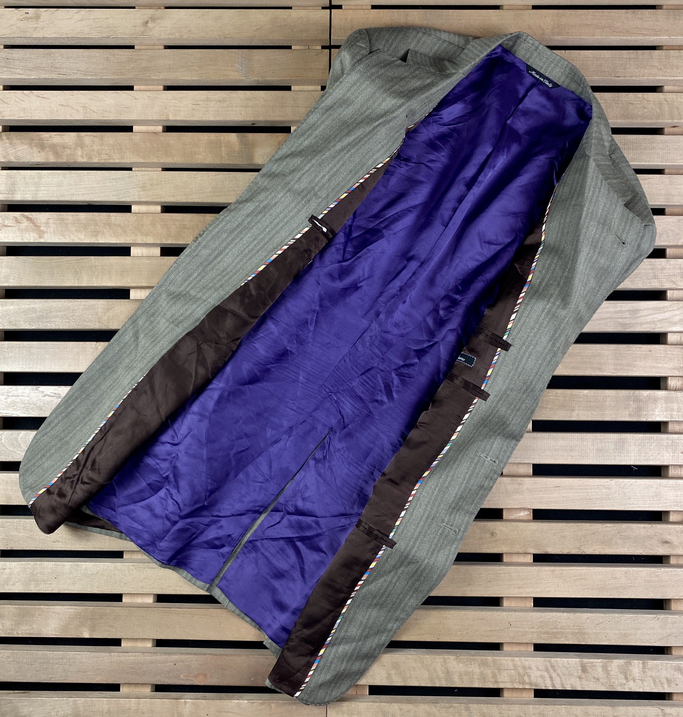 Paul Smith Men’s Blazer Jacket Paul Smith London Two Button Size 44R Size 44R - 5 Thumbnail