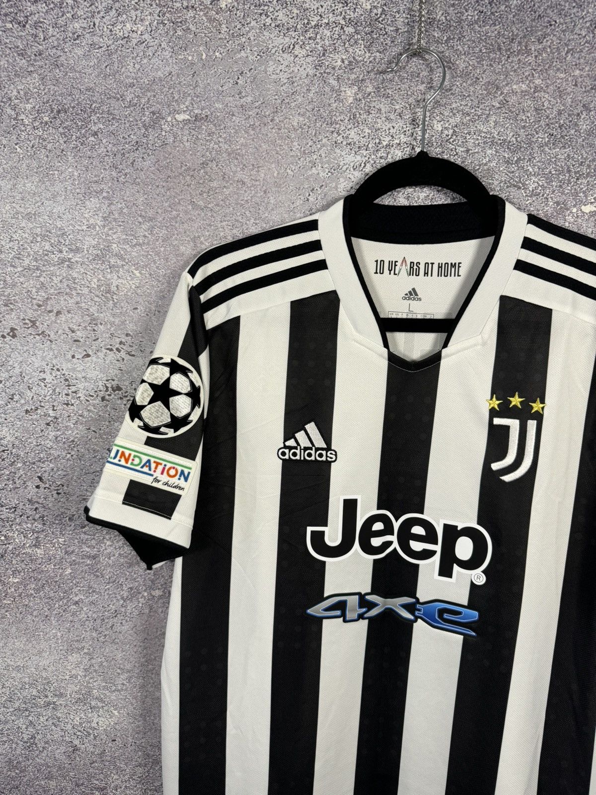 Adidas × Vintage CHIELLINI Juventus 2021/22 Adidas LC Soccer Jersey Blokcore Size US L / EU 52-54 / 3 - 4 Thumbnail