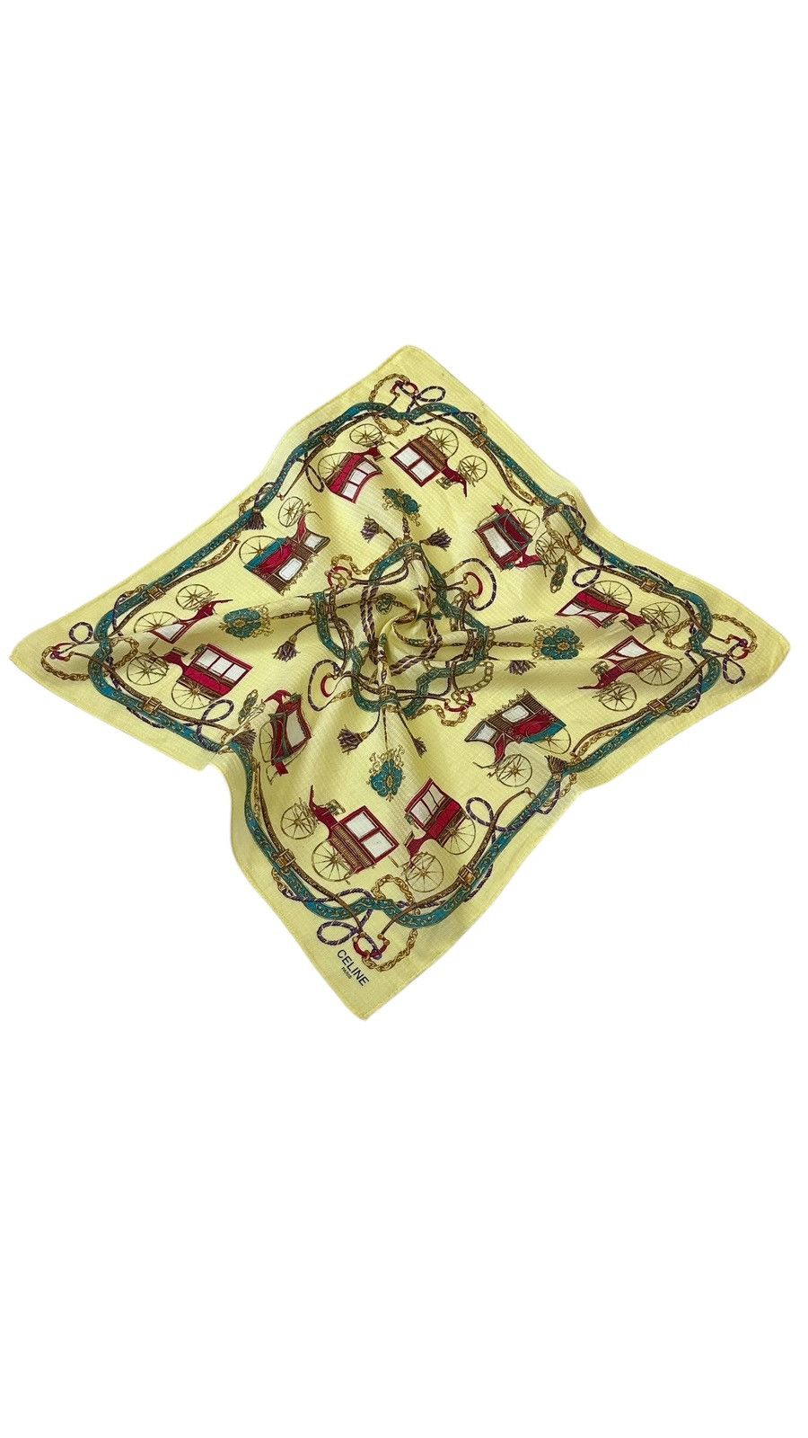 Celine × Vintage Celine Bandana / Handkerchief Size ONE SIZE - 3 Thumbnail