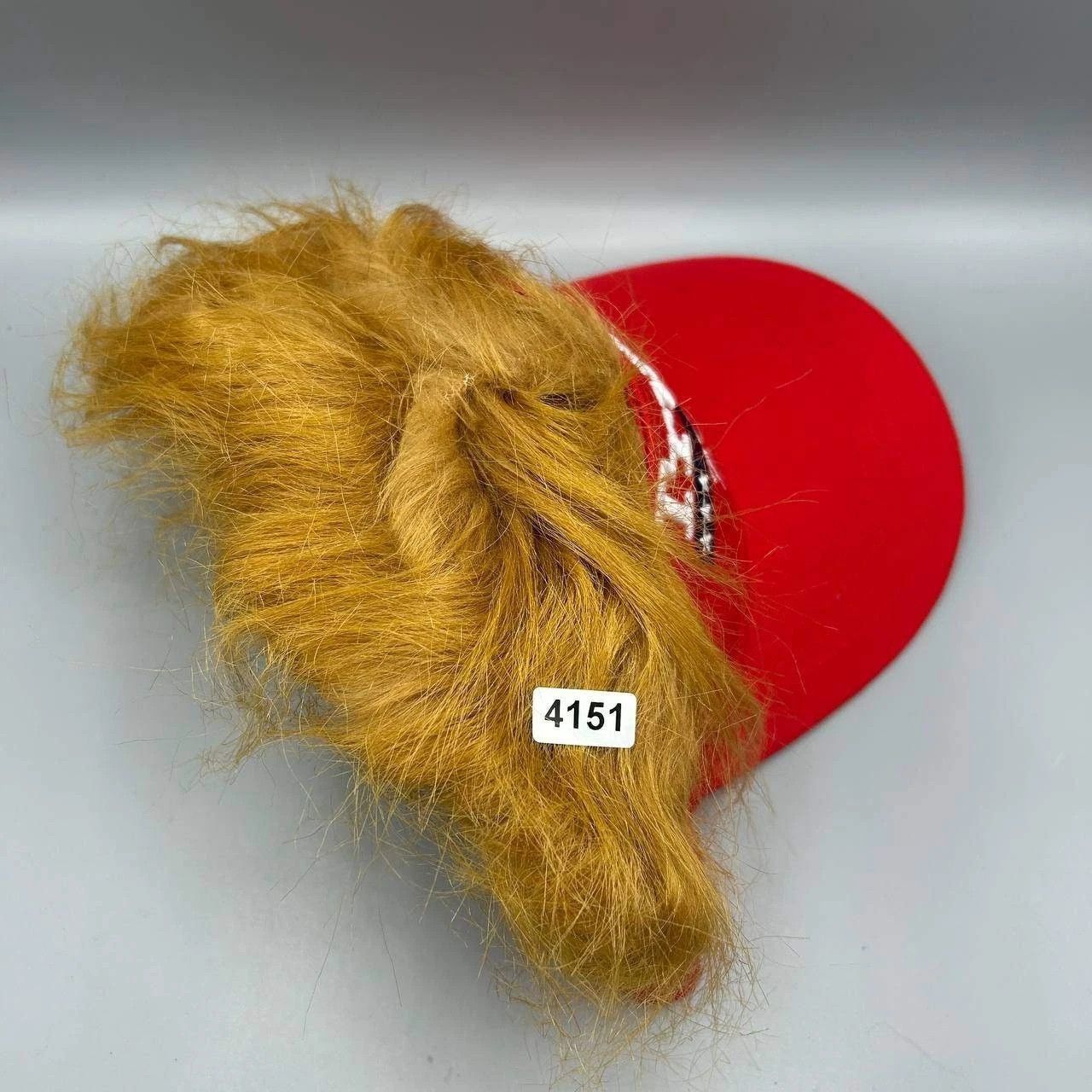 The Unbranded Brand Donald Trump 2024 Visor Hat Men Strap Back with Hair Cotton Size ONE SIZE - 8 Thumbnail