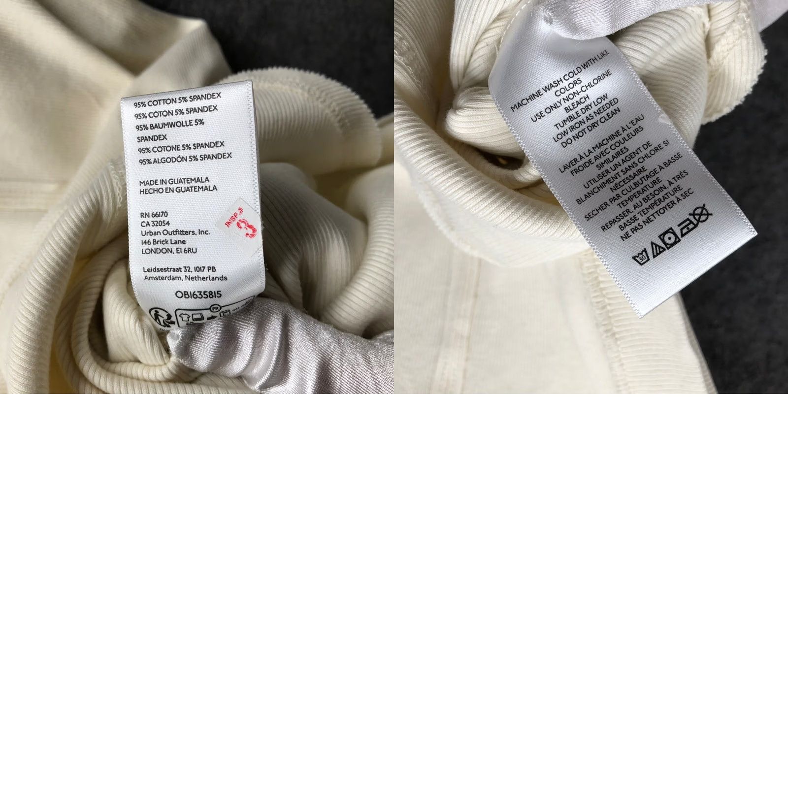Vintage We The Free Muscle Tank Womens XS Ivory Ribbed Round Hem Crewneck Sleeveless Knit Cotton Blend Basic Bohemian All Seasons Slim Casual Ventage? Size XS / US 0-2 / IT 36-38 - 8 Thumbnail
