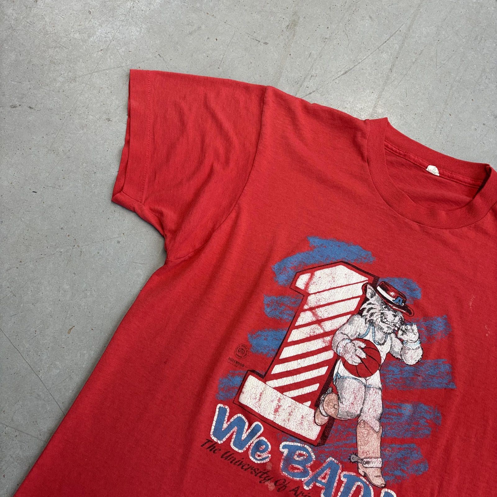 Other Vintage 80s Arizona University Wildcats Mascout T-Shirt Size US M / EU 48-50 / 2 - 3 Thumbnail