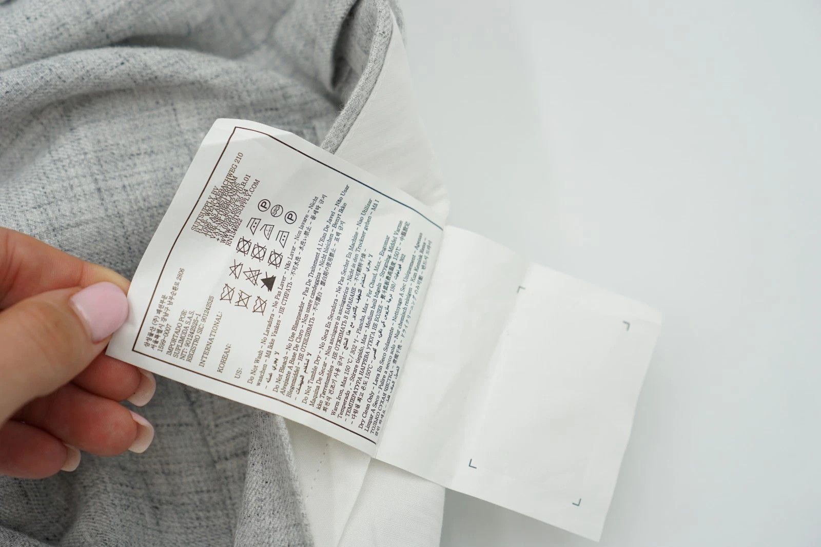 Suitsupply Men Suitsupply Pants Grey 100% Pure Linen Size UK/US38 Size 38R - 6 Thumbnail
