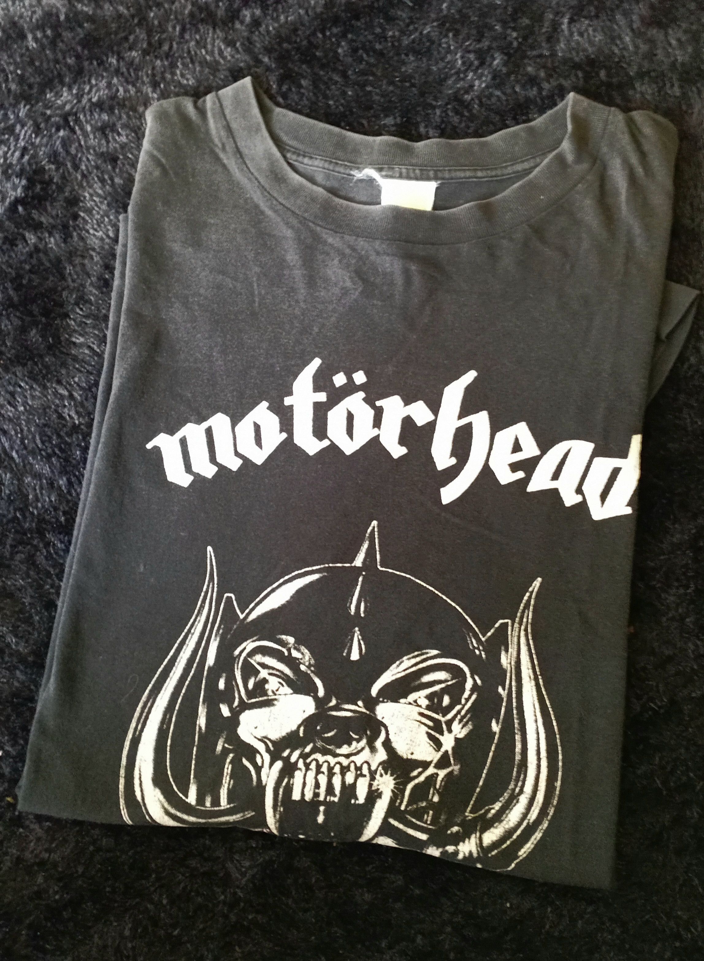 Band Tees Vintage 90s Motorhead Shirt iron maiden metallica Size US L / EU 52-54 / 3 - 1 Thumbnail