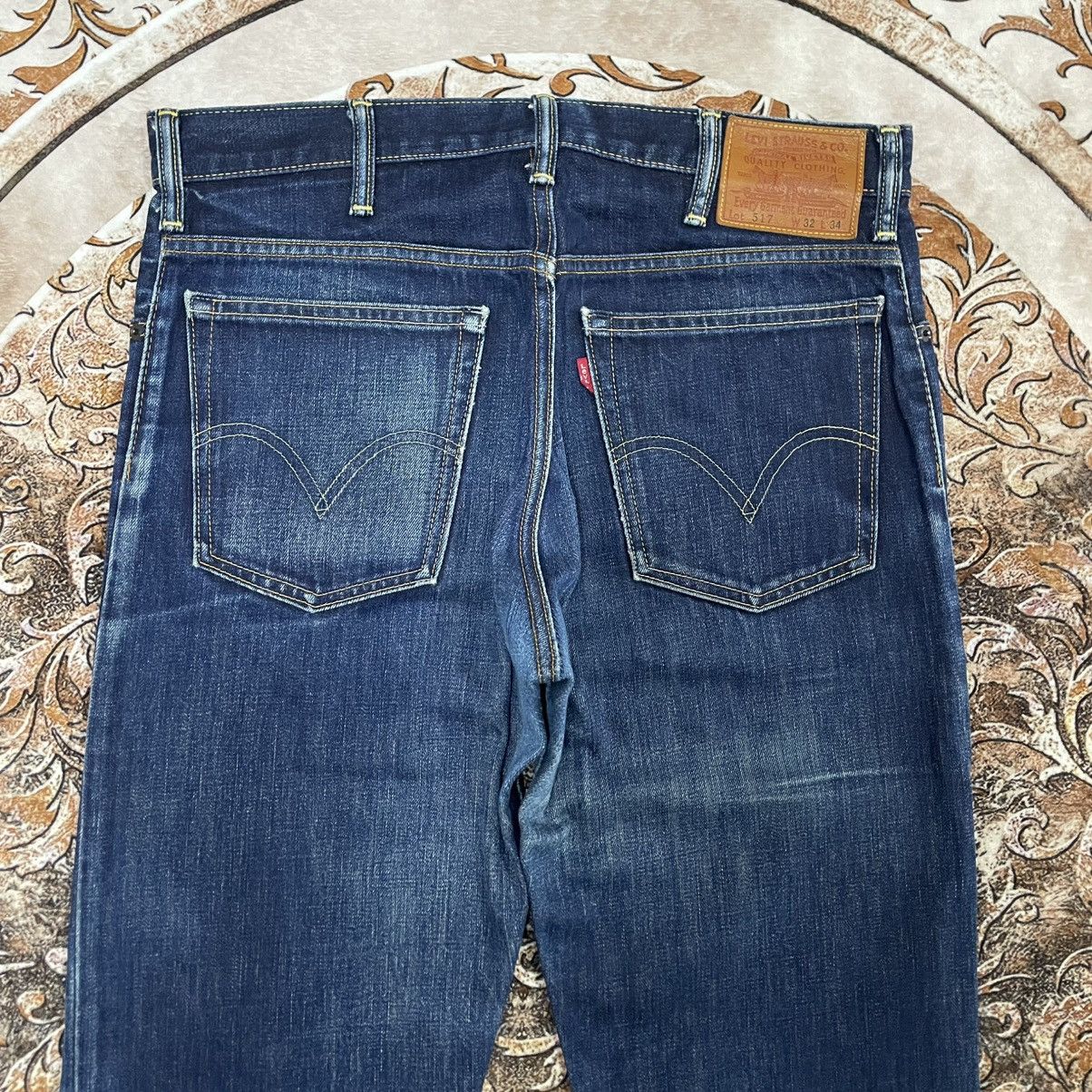 Levi's Vintage Clothing 🔥Vintage Levis 517 Stoned Washed Distress Denim Jeans Size US 33 - 5 Thumbnail