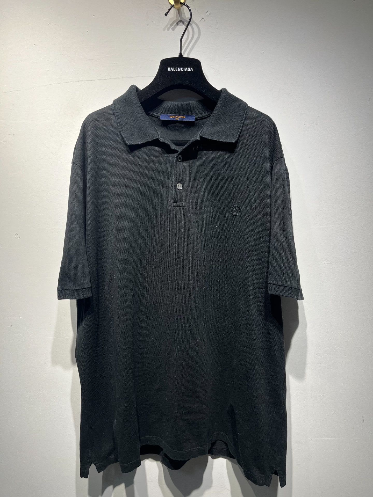 Louis Vuitton Louis Vuitton Embroidered Black Polo XXL Men Size US XXL / EU 58 / 5 - 1 Thumbnail