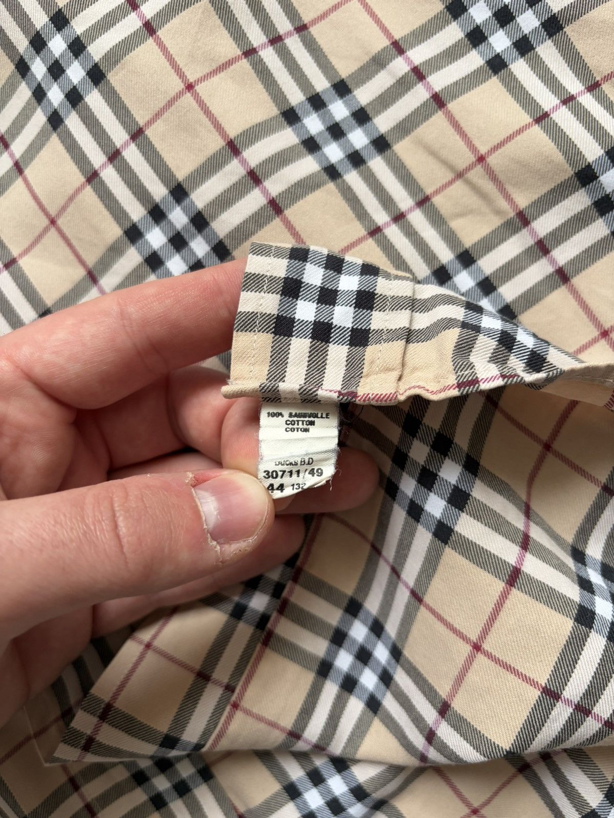 Burberry Vintage Burberry Nova Check Shirt Size US XL / EU 56 / 4 - 11 Thumbnail