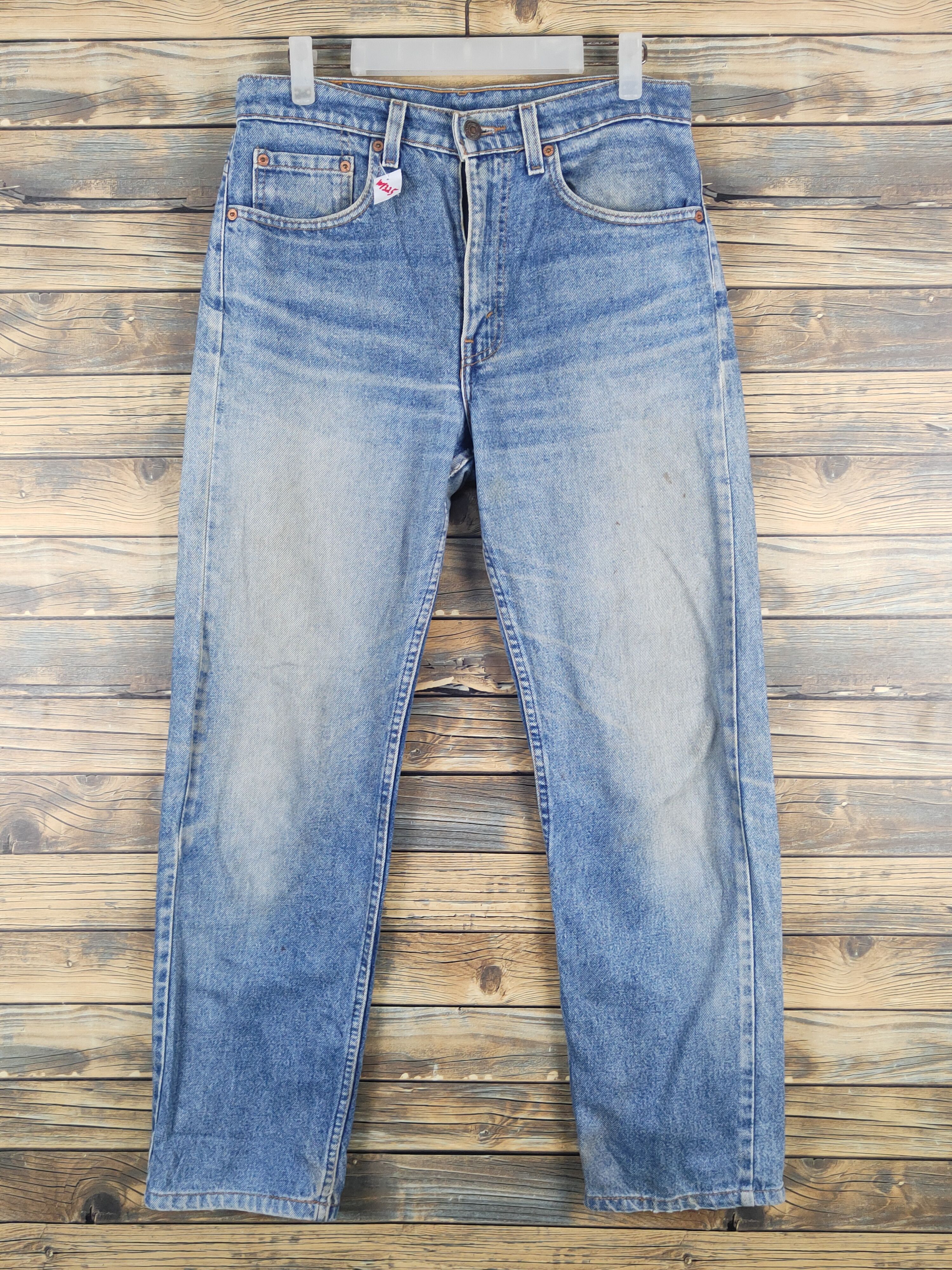 Levi's Levi's vintage Blue Distressed Ripped denim Jeans #w1325 Size US 32 / EU 48 - 1 Thumbnail