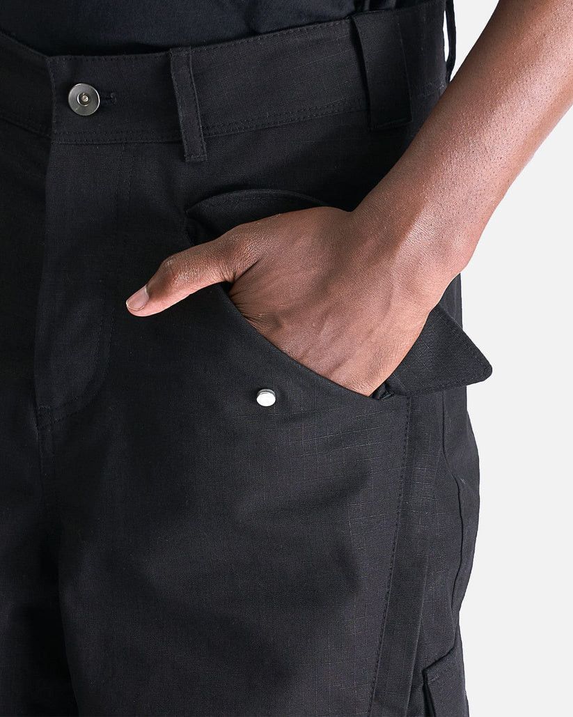 FFFPOSTALSERVICE o1s1v1r1oon0825 3-Way Zip Cargo Trousers in Black Size US 36 / EU 52 - 5 Thumbnail