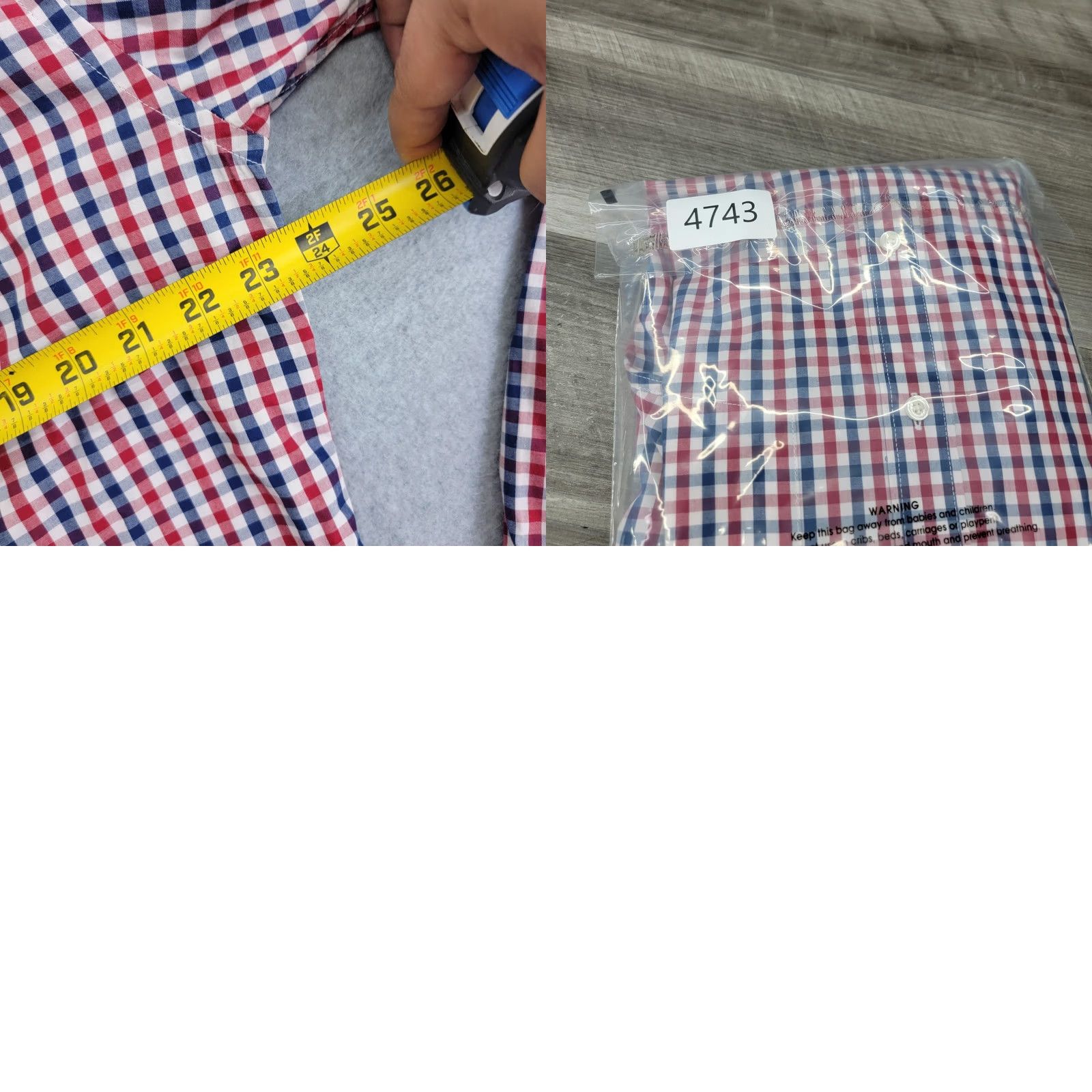Dockers VINTAGE Dockers Shirt Mens XL Red Blue Gingham Check Button Down Long Sleeve Casual Size US XL / EU 56 / 4 - 8 Thumbnail