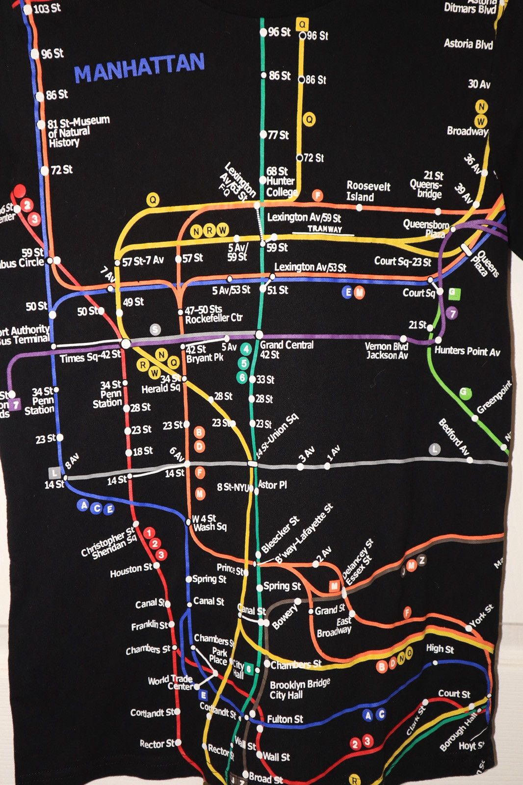 Other MTA map t shirt Size US S / EU 44-46 / 1 - 2 Thumbnail