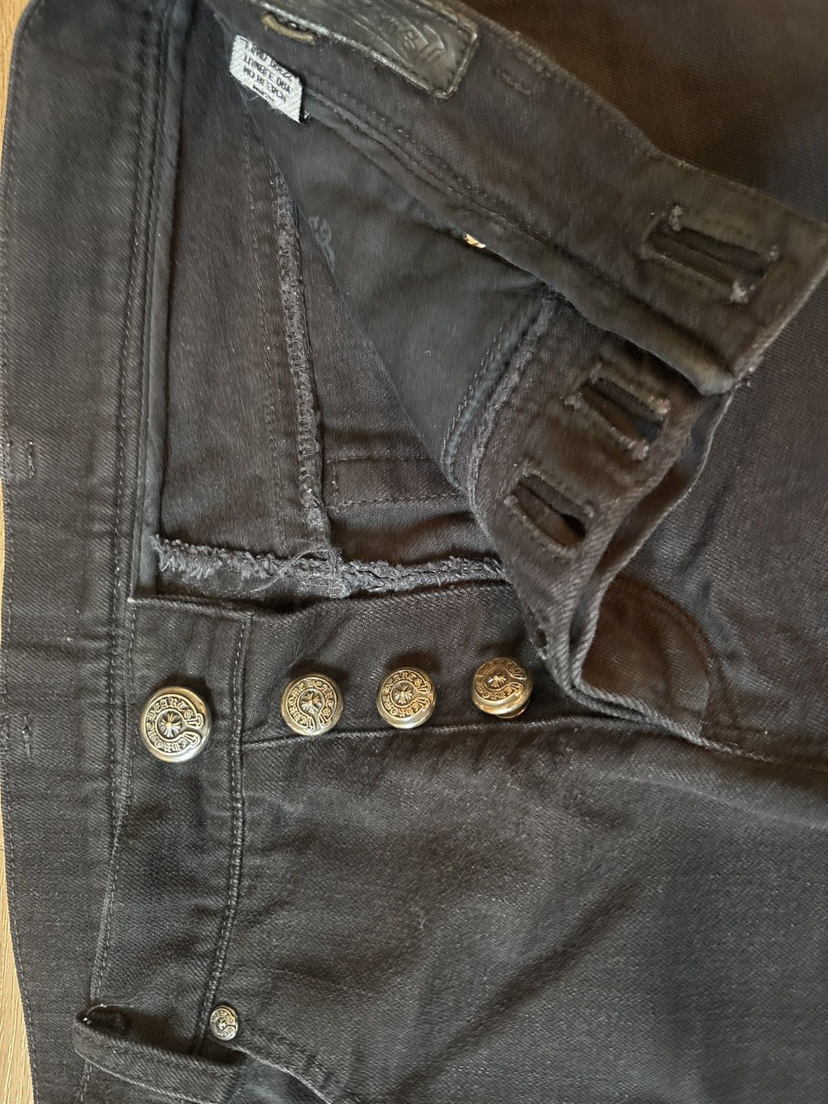 Chrome Hearts chrome hearts vintage jeans Size 26" / US 2 / IT 38 - 4 Thumbnail