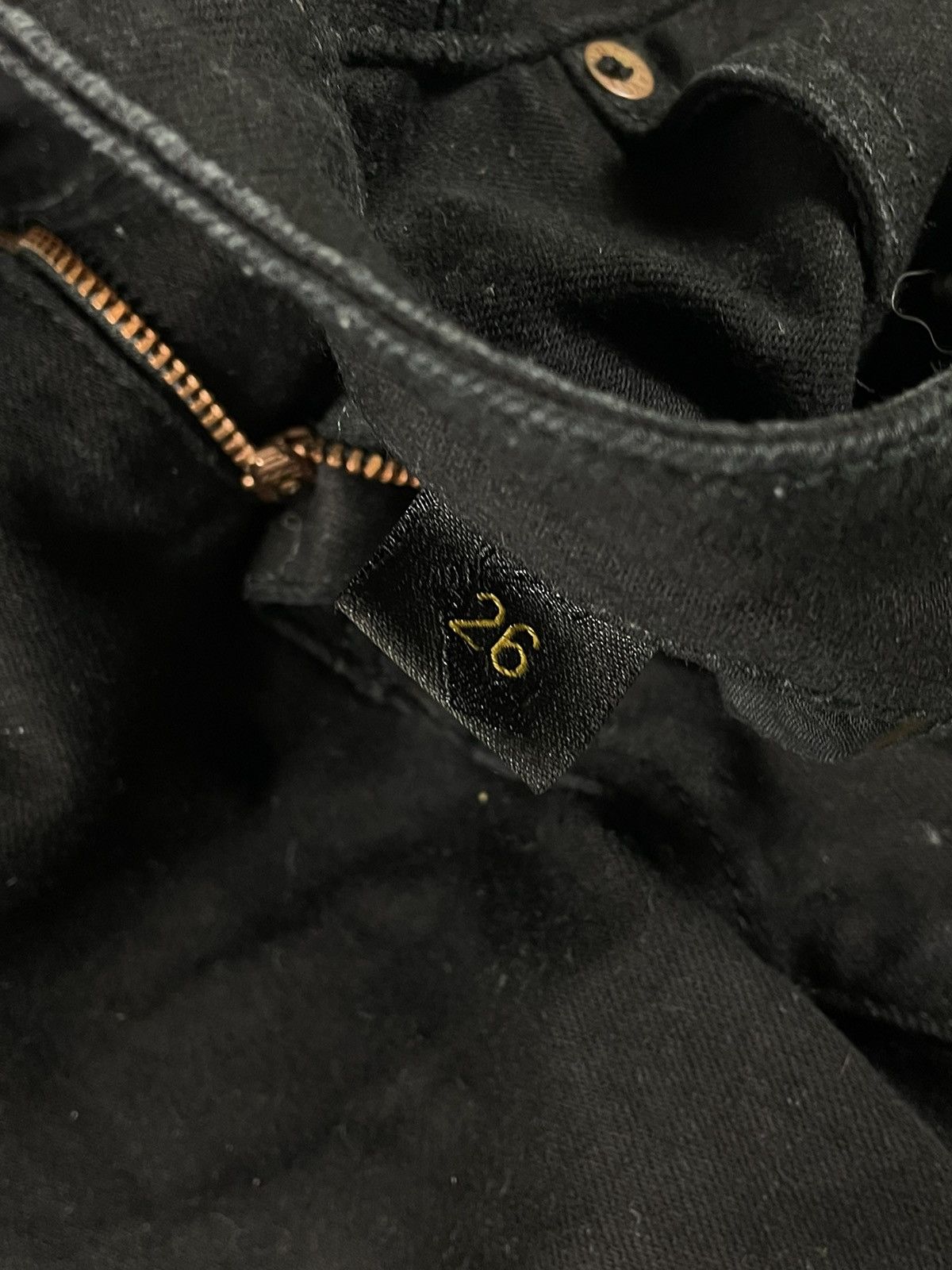 Vivienne Westwood Vivienne Westwood Skinny War Peace Orb Embossed Pocket Jeans Size 25" / US 0 / IT 36 - 11 Thumbnail