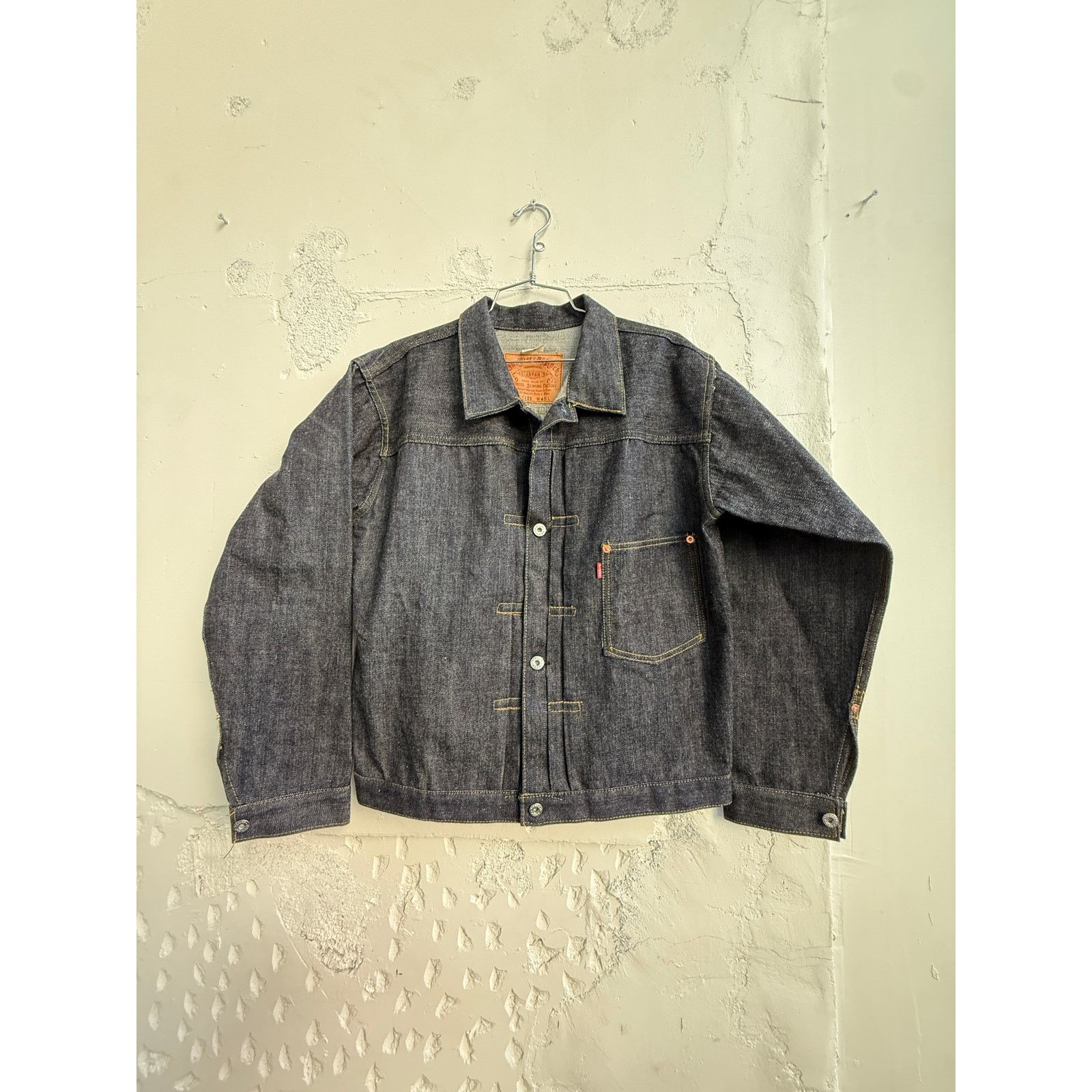 Japanese Brand One Piece of Rock Denim S406XXX WW2 San Francisco Jacket Size US M / EU 48-50 / 2 - 1 Thumbnail