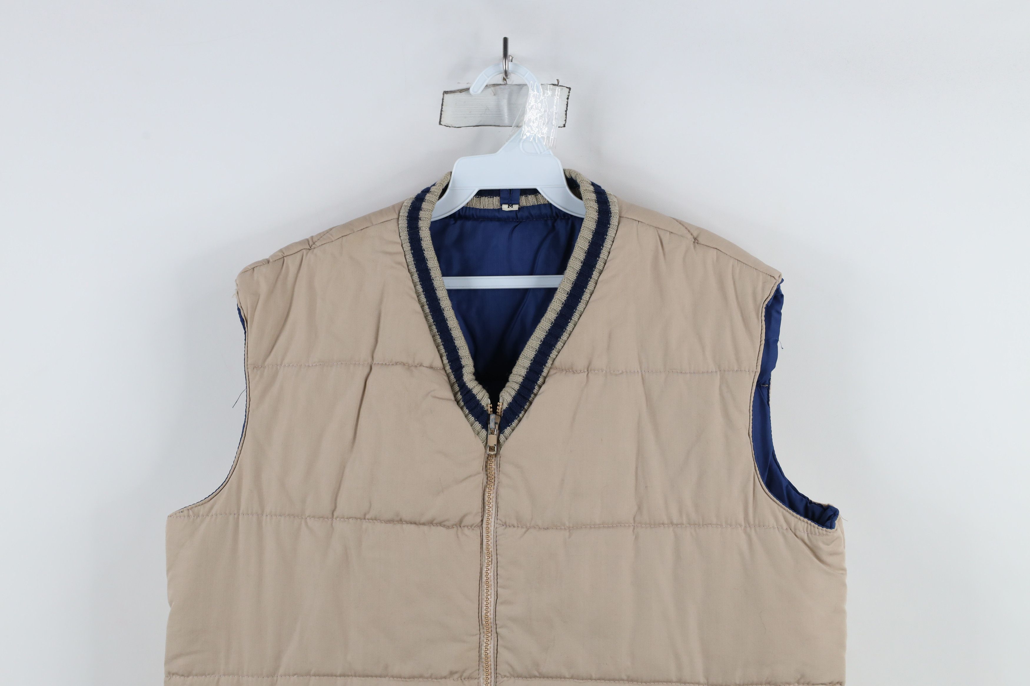 Vintage Vintage 70s 80s Streetwear Quilted Puffer Vest Jacket Size US M / EU 48-50 / 2 - 2 Thumbnail