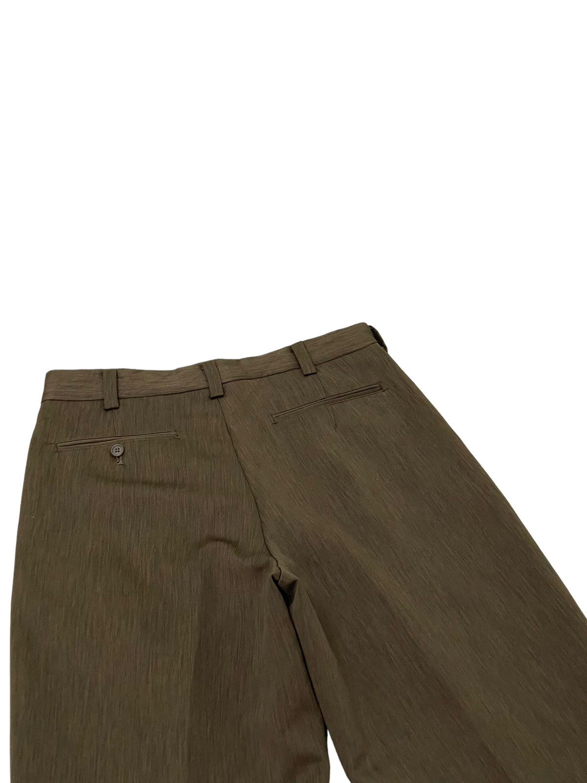 Japanese Brand Wide Baggy Tapered Vtg 90s Monsieur Bilvie Trouser 7🟦2 Size US 31 - 17 Thumbnail