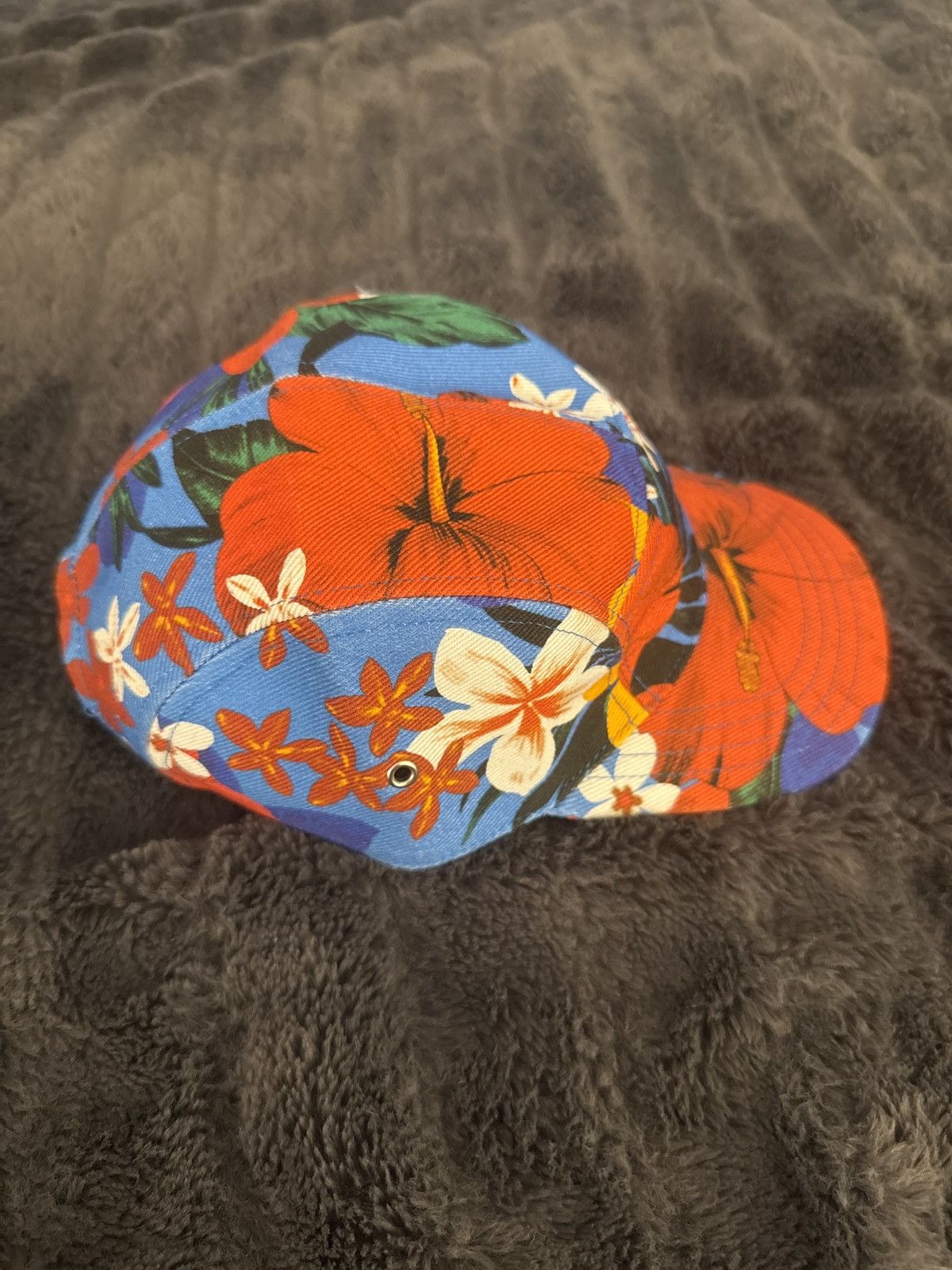 AMI AMI Floral Print Hat Size ONE SIZE - 5 Thumbnail