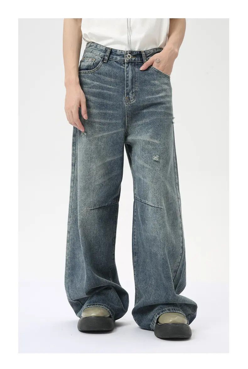 Japanese Brand × Jean High street distressed washed jeans Size US 32 / EU 48 - 6 Thumbnail