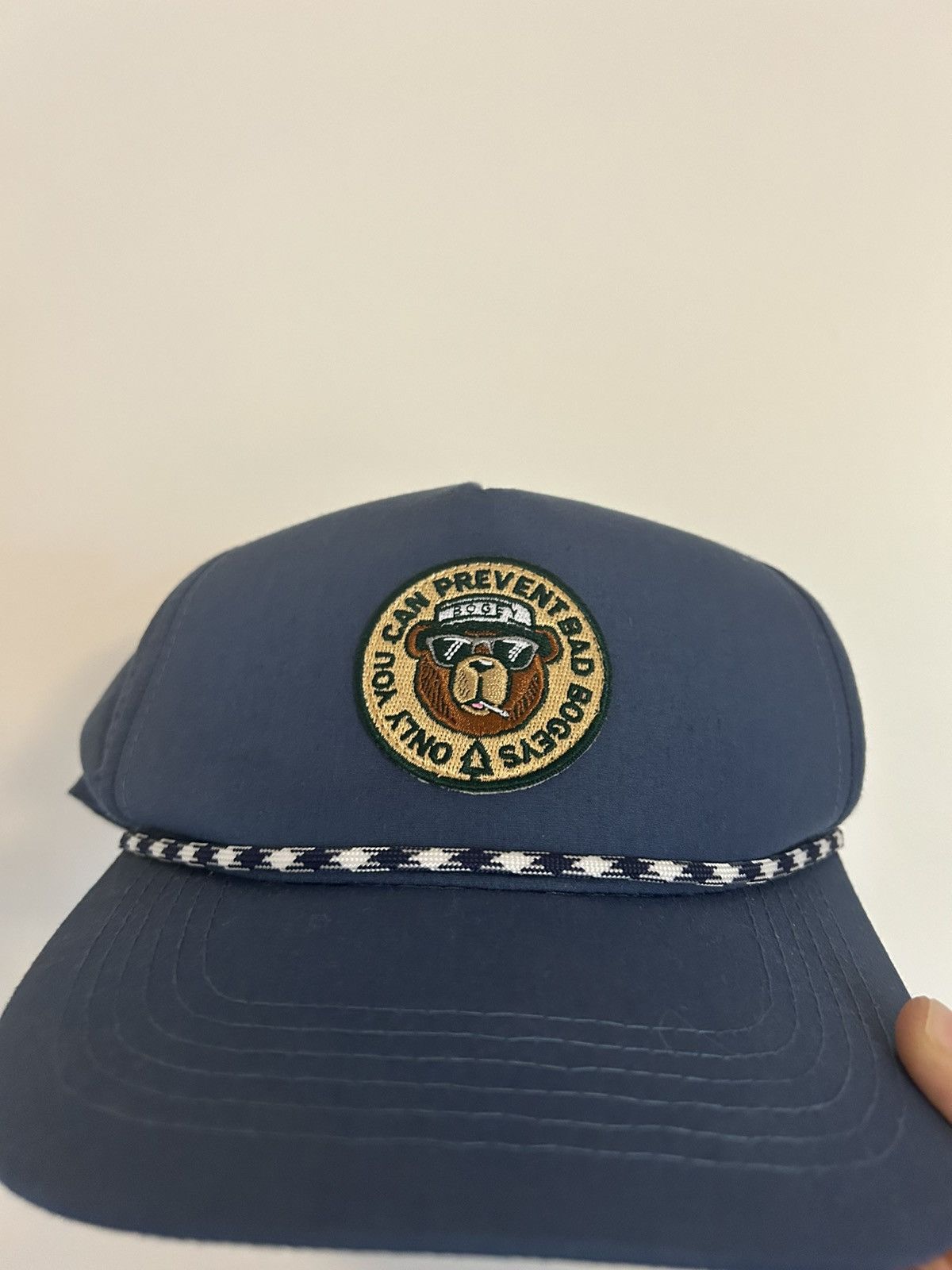 Vintage Smokey the Bear golf hat Size ONE SIZE - 2 Thumbnail