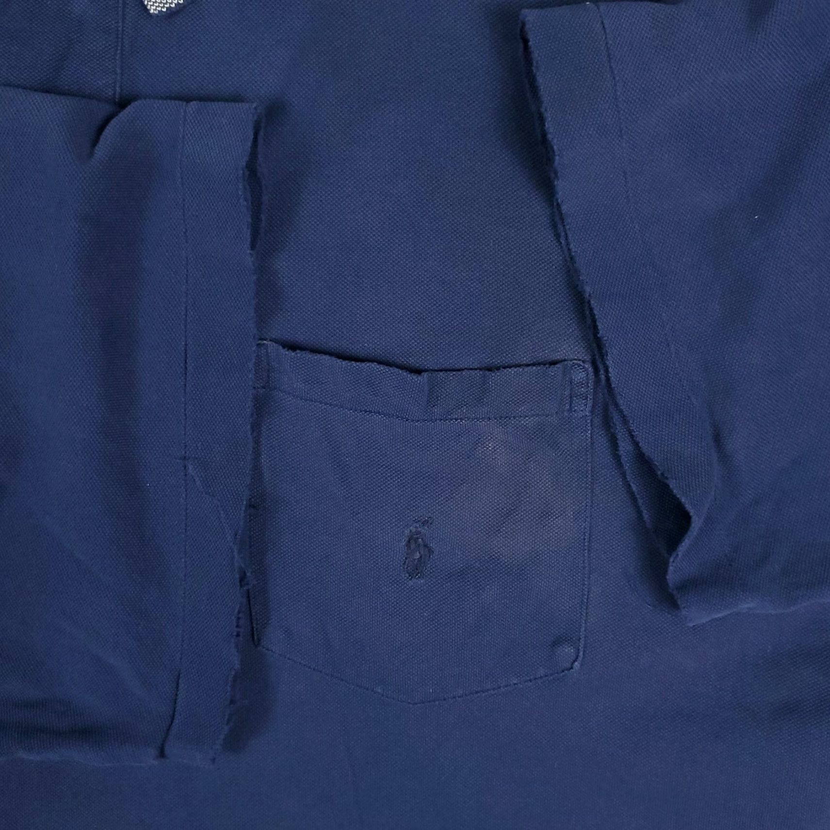Ralph Lauren Polo Golf Ralph Lauren Polo Shirt Blue Pocket Mens XL Short Sleeve Damaged Size US XL / EU 56 / 4 - 5 Thumbnail
