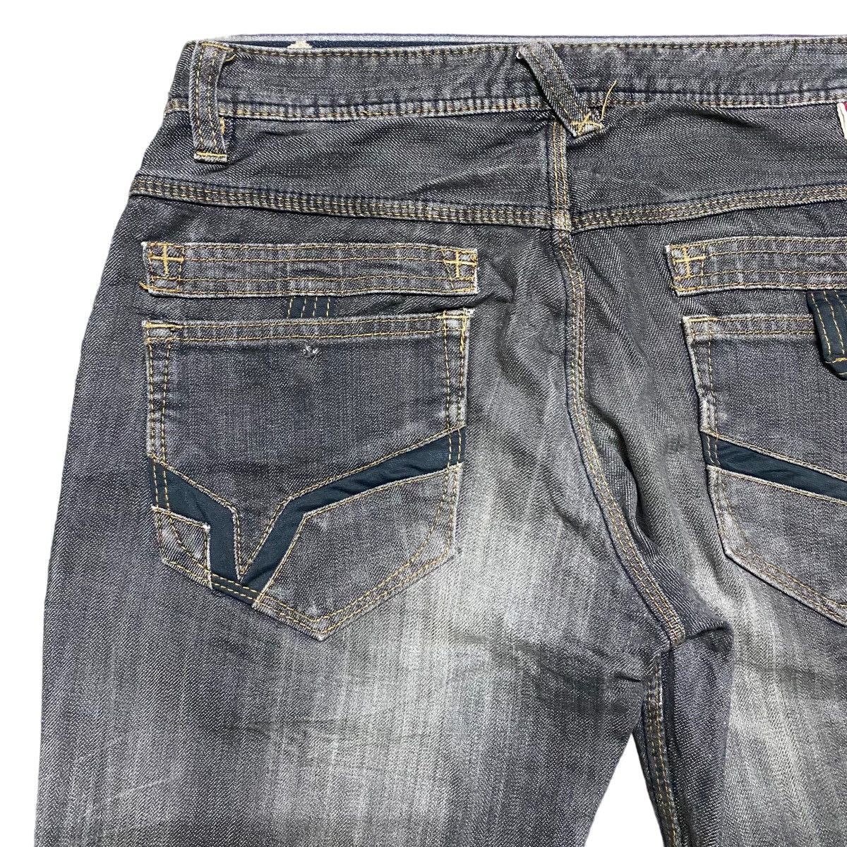 Japanese Brand HIDEAWAYS NICOLE Denim Flare Jeans Size US 31 - 11 Thumbnail