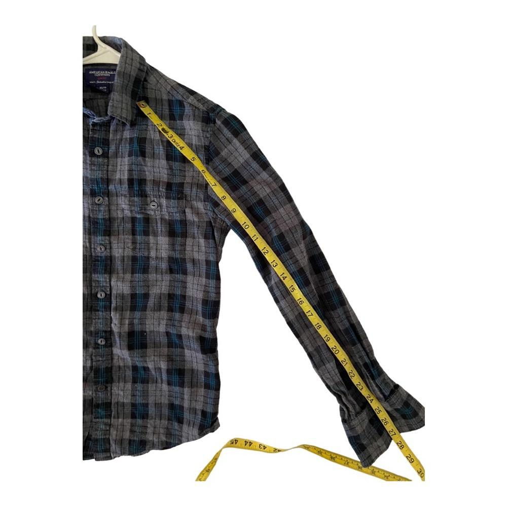 Designer American Eagle l l Slim Fit Plaid Button Down Size XS Size US XS / EU 42 / 0 - 5 Thumbnail