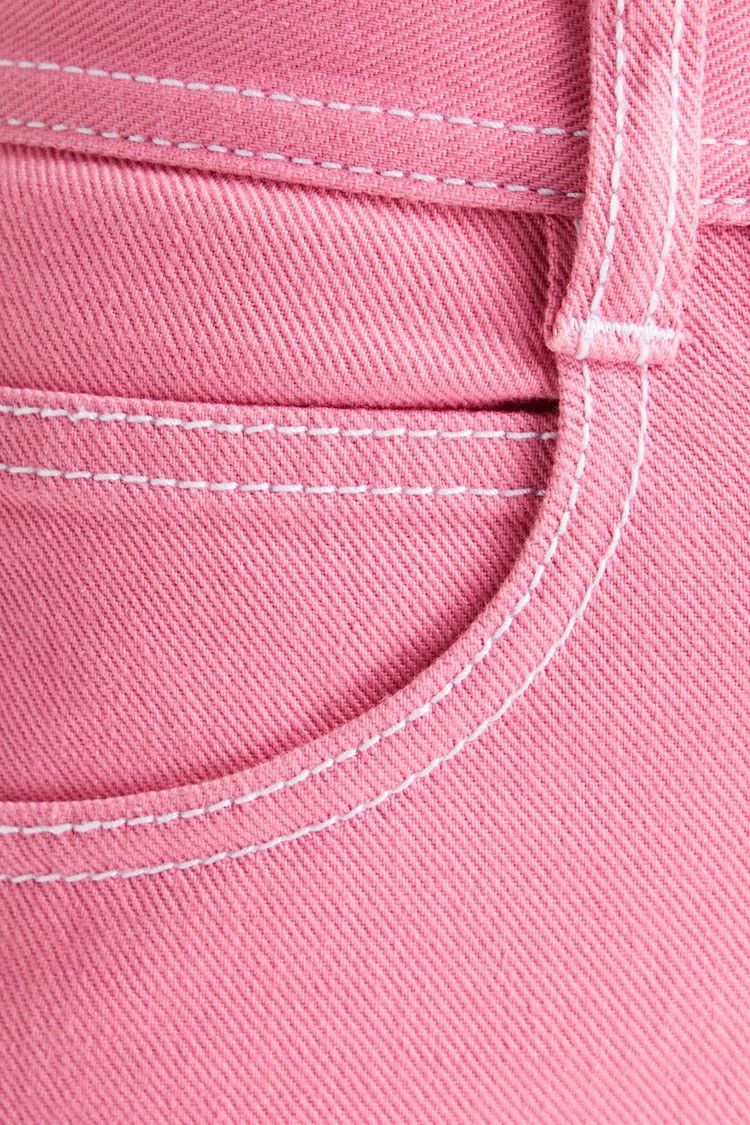 Balmain o1y0625 Denim Pant in Pink Size 30" / US 8 / IT 44 - 4 Thumbnail
