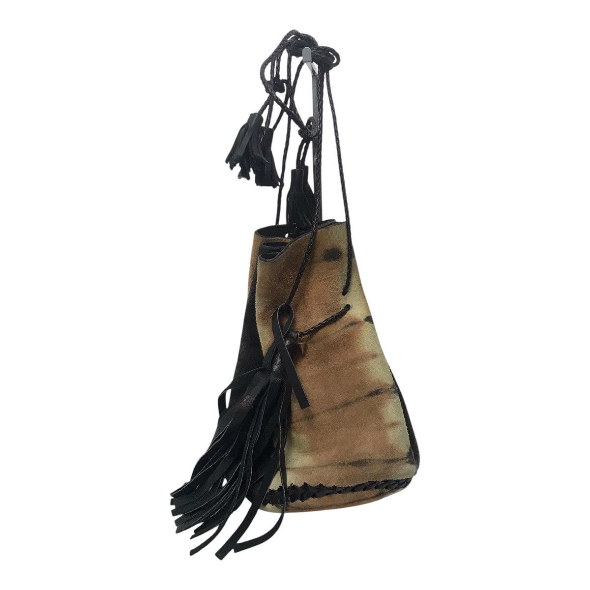 Leather × Vintage Wendy Nichol Whipsticth Suede Bullet Bag Size ONE SIZE - 1 Thumbnail