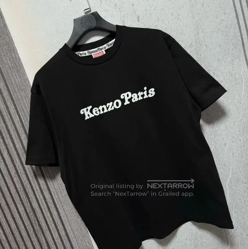 Kenzo Kenzo Black Cotton Logo T-Shirt for Men . Size US M / EU 48-50 / 2 - 6 Thumbnail